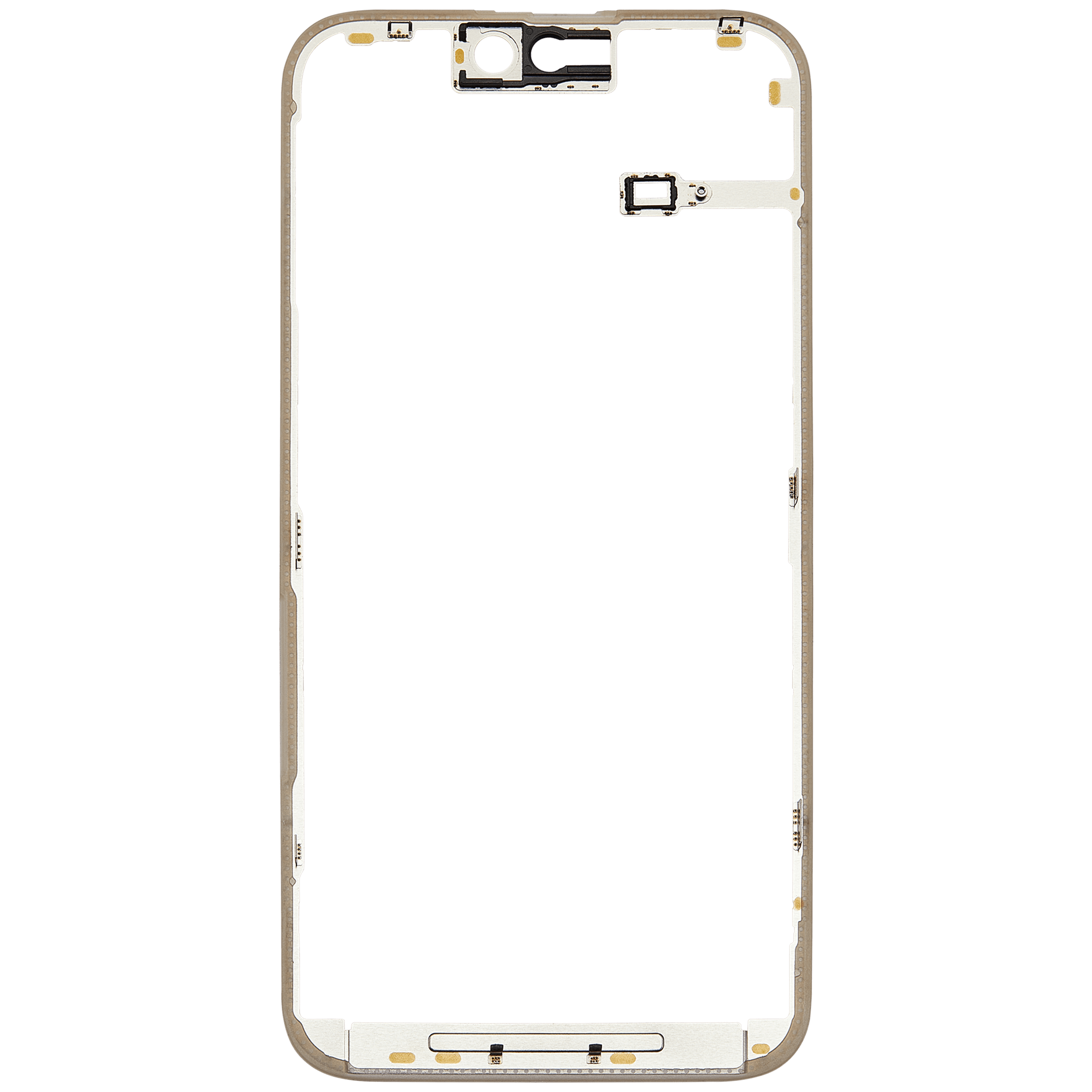 LCD Frame Without Glue Compatible For iPhone 15 Pro Max