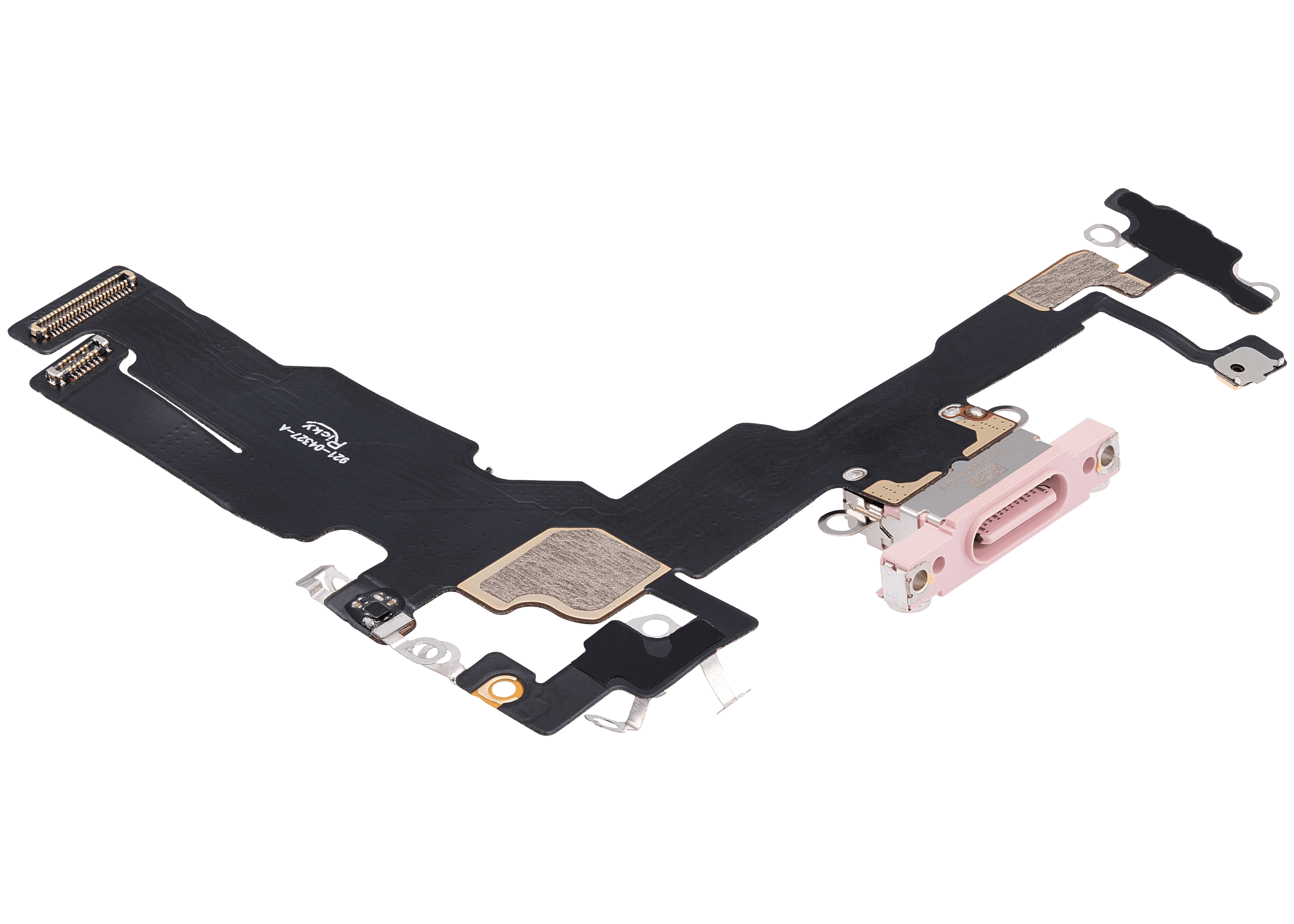 Charging Port Flex Cable Compatible For iPhone 15 (Aftermarket Plus) (Pink)