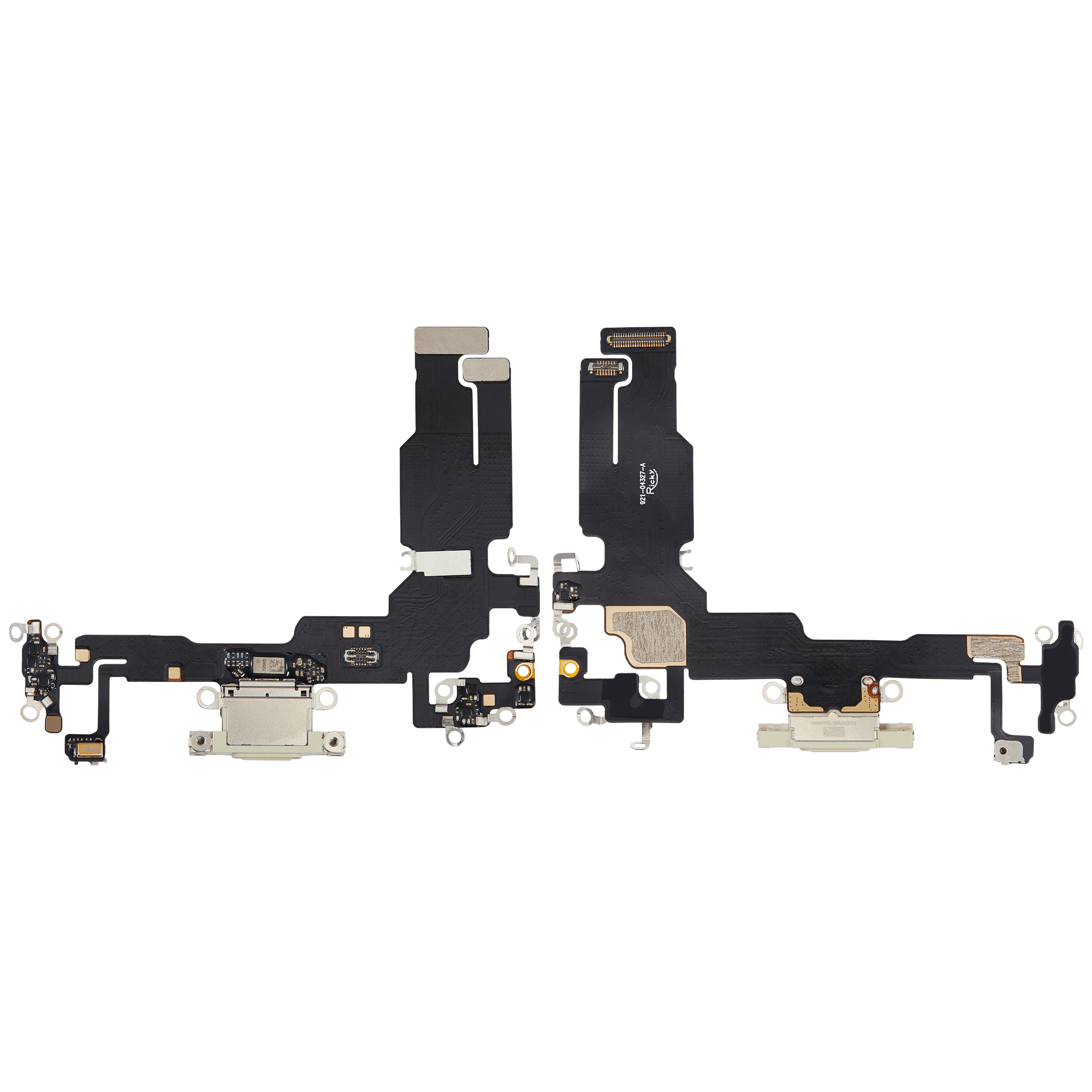 Charging Port Flex Cable Compatible For iPhone 15 (Aftermarket Plus) (Yellow)