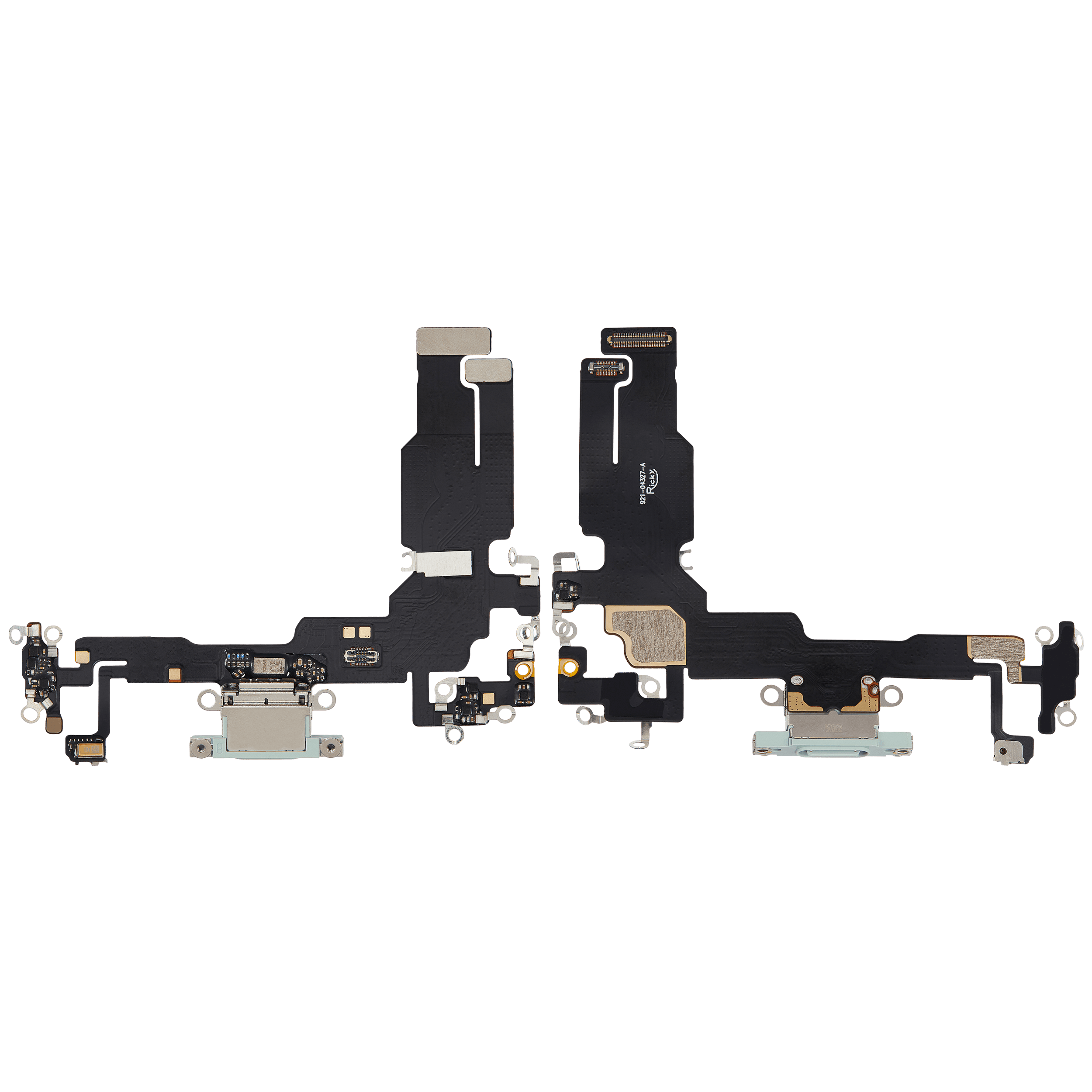 Charging Port Flex Cable Compatible For iPhone 15 (Aftermarket Plus) (Green)