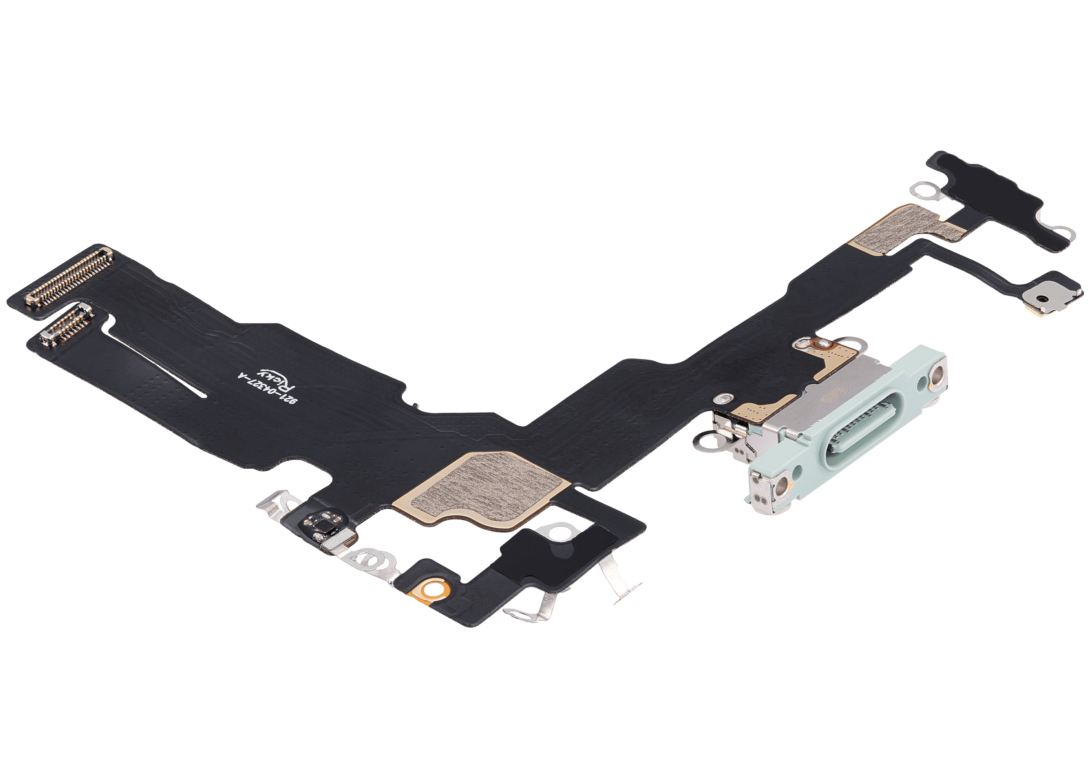 Charging Port Flex Cable Compatible For iPhone 15 (Aftermarket Plus) (Green)