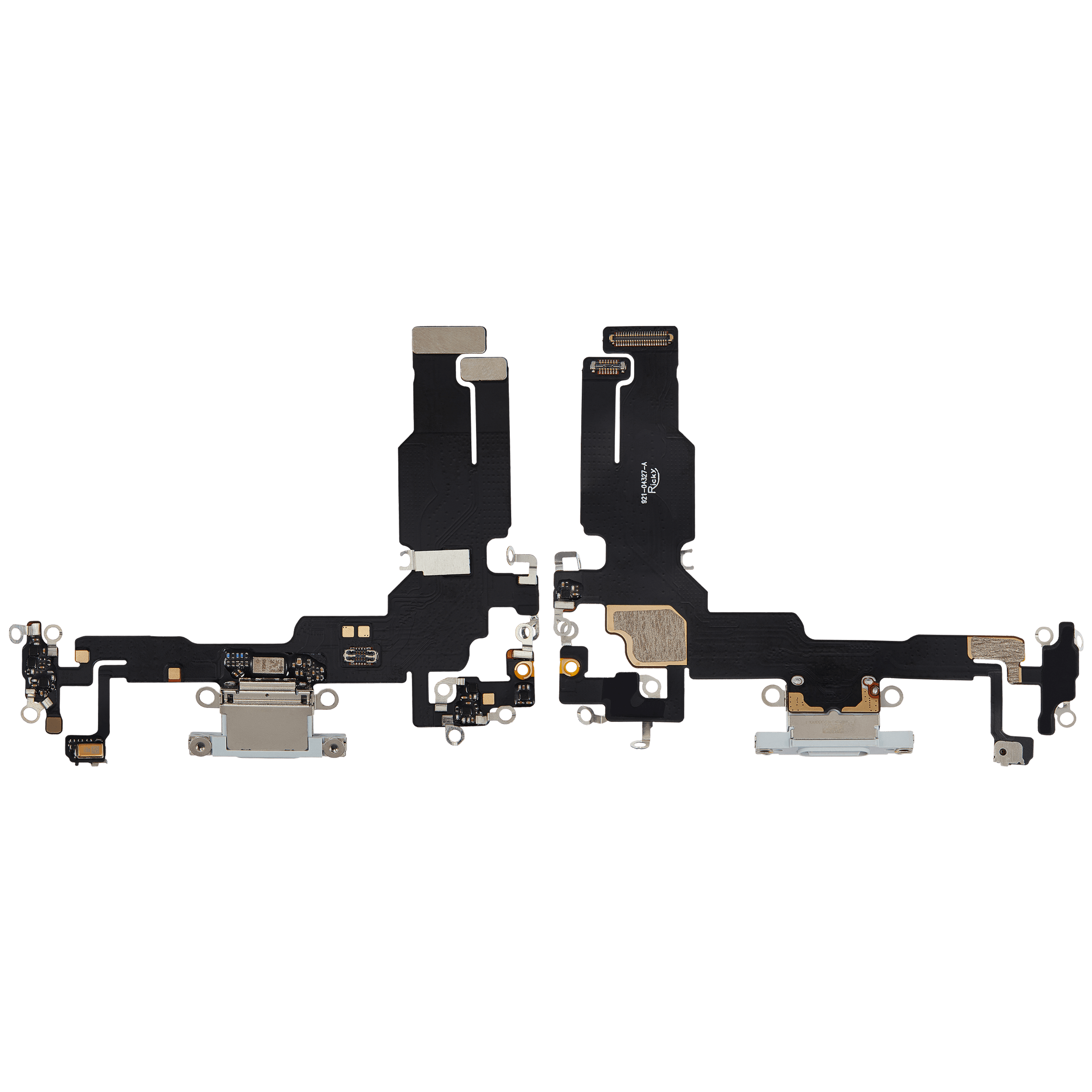 Charging Port Flex Cable Compatible For iPhone 15 (Aftermarket Plus) (Blue)