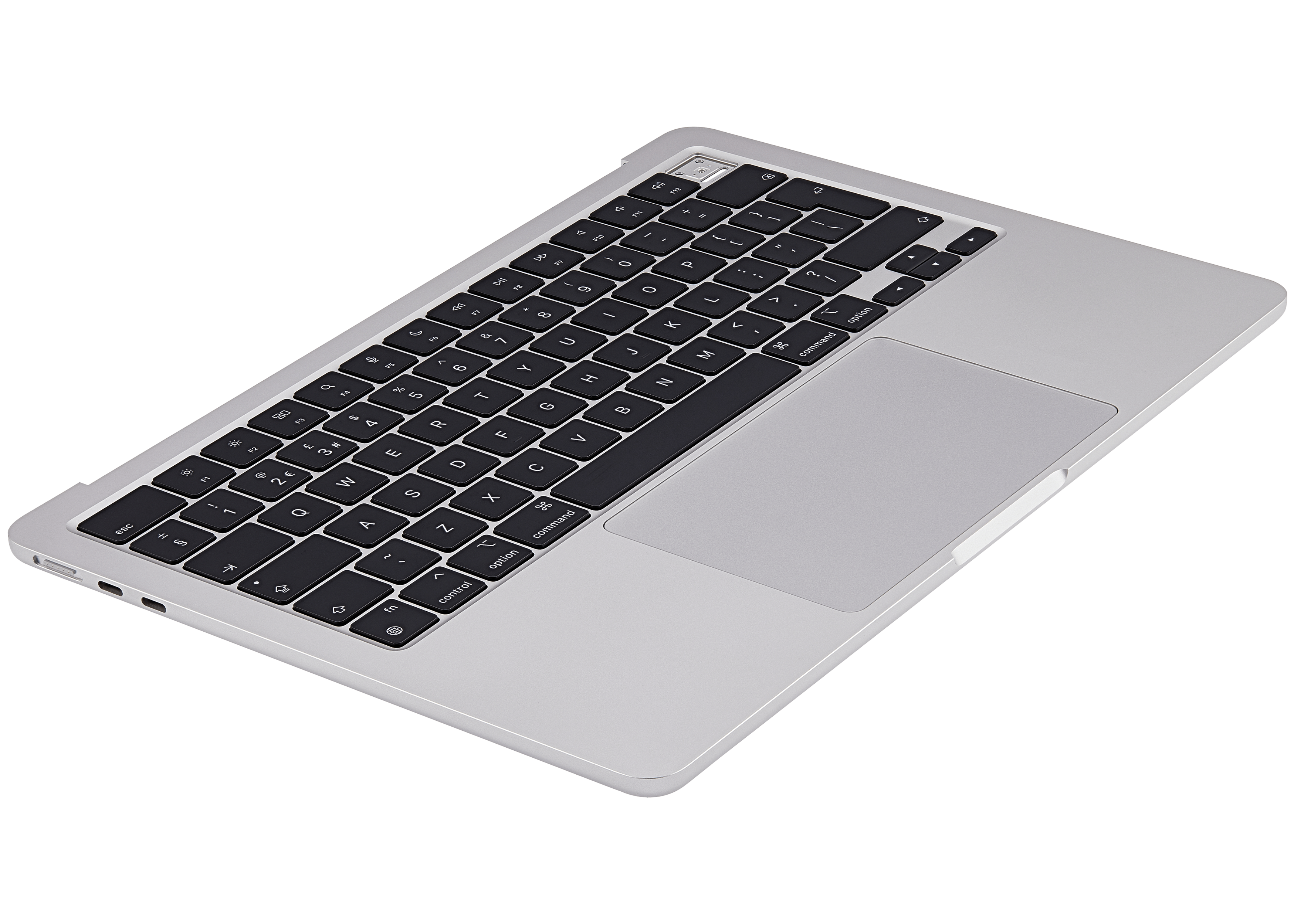 Top Case Assembly With Battery And Keyboard Compatible For MacBook Air 13" (A2681 / Mid 2022) (Silver) (UK Keyboard)