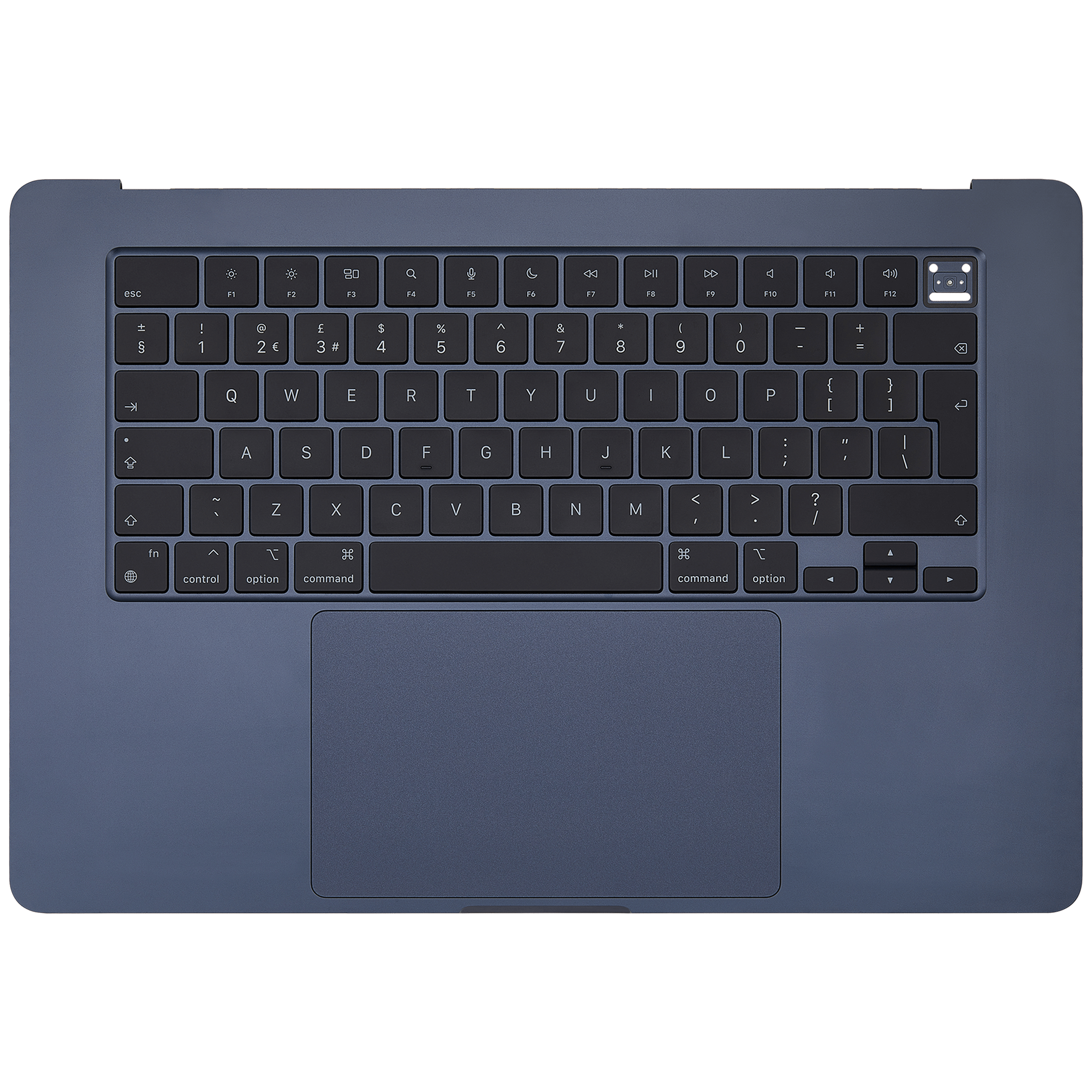 Top Case Assembly With Battery And Keyboard Compatible For MacBook Air 15" (A2941 / Mid 2023) (UK Keyboard) (Midnight)