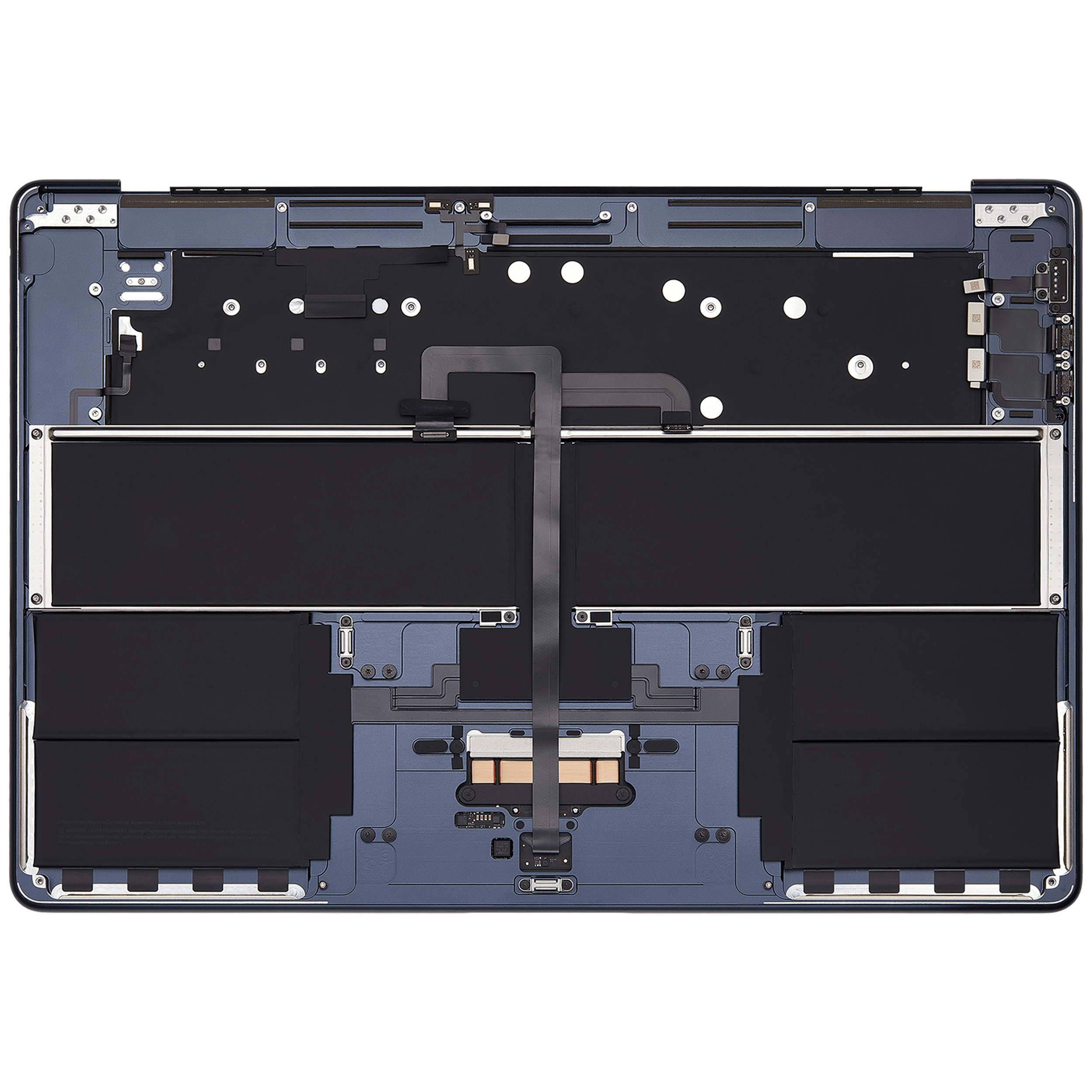 Top Case Assembly With Battery And Keyboard Compatible For MacBook Air 15" (A2941 / Mid 2023) (UK Keyboard) (Midnight)