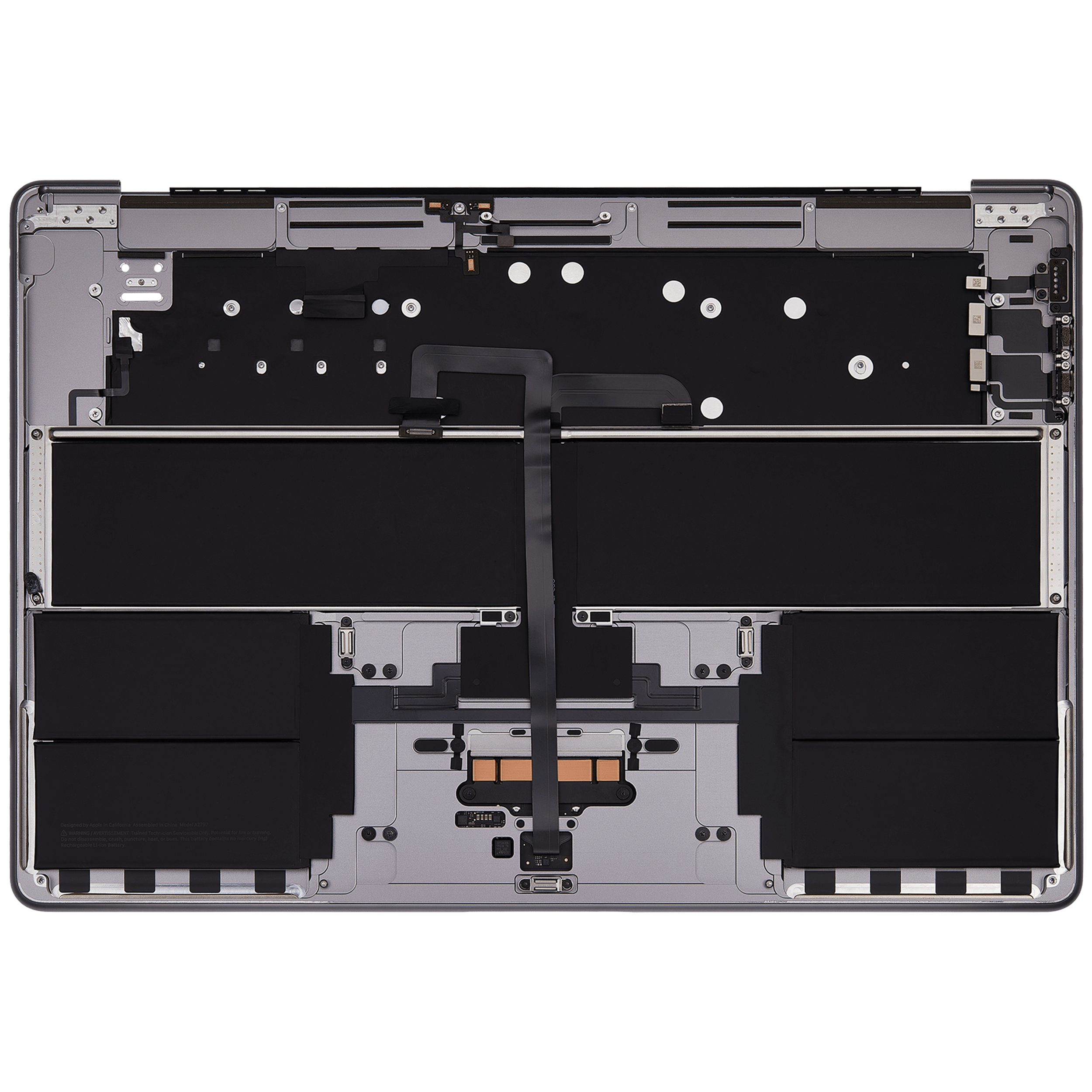Top Case Assembly With Battery And Keyboard Compatible For MacBook Air 15" (A2941 / Mid 2023) (UK Keyboard) (Space Gray)