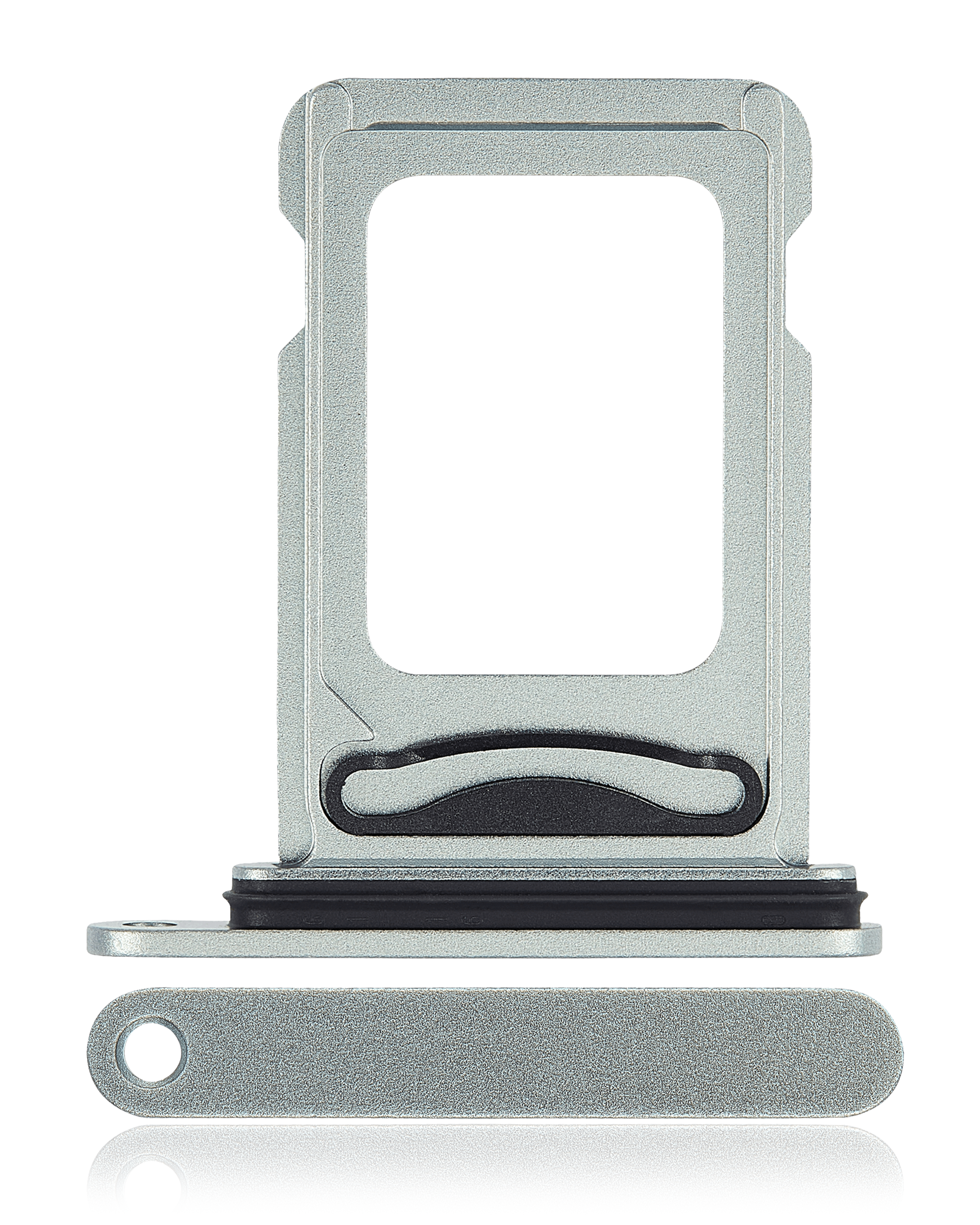 Dual Sim Card Tray Compatible For iPhone 15 / 15 Plus (Green)