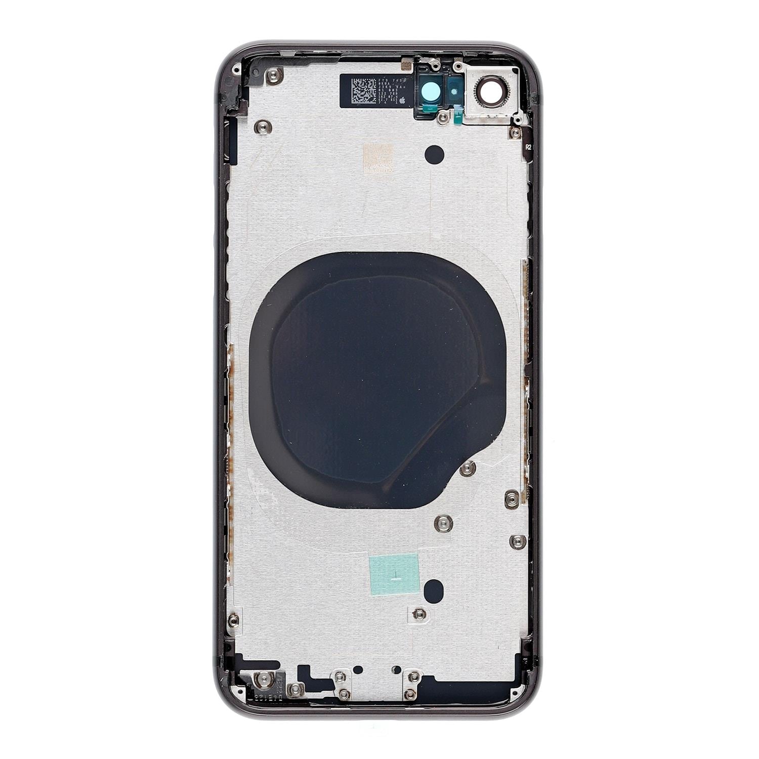 SPACE GRAY BACK COVER WITH FRAME ASSEMBLY FOR IPHONE 8