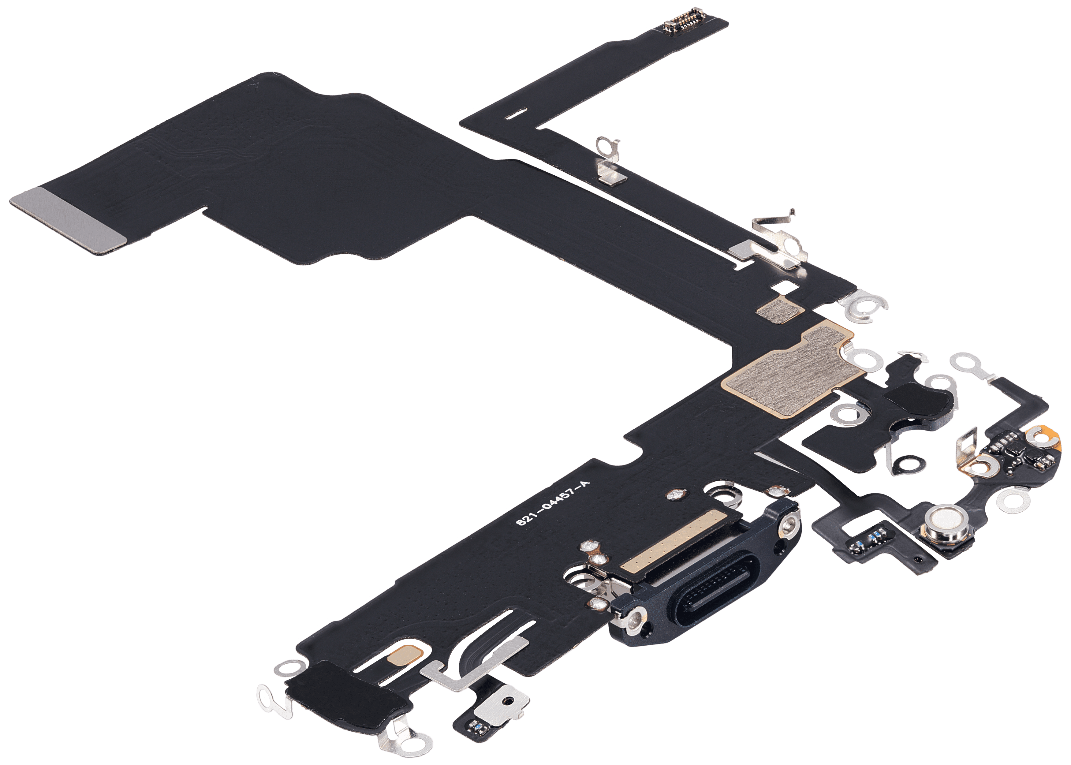 Charging Port Flex Cable Compatible For iPhone 15 Pro (Aftermarket Plus) (Blue Titanium)