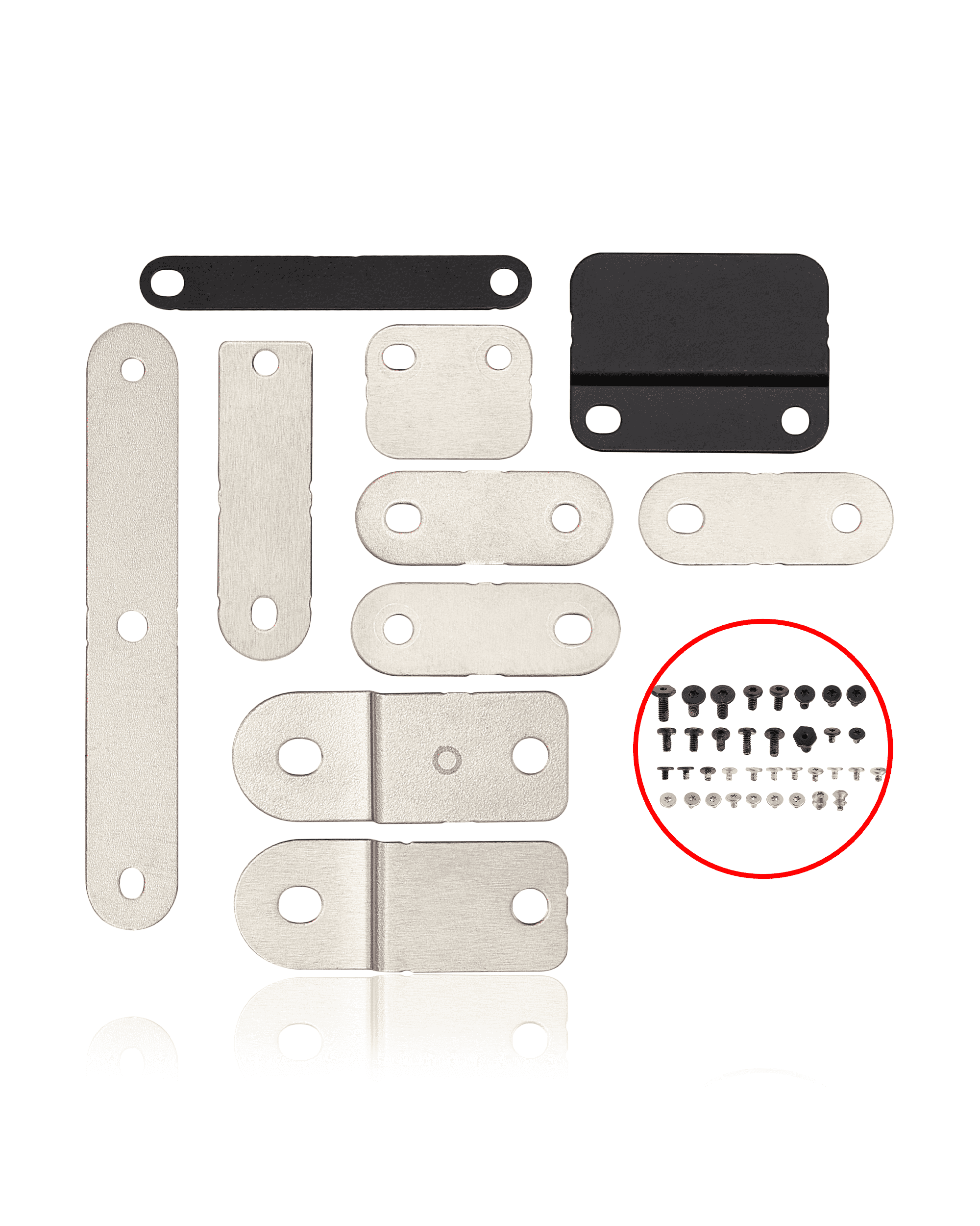 Full Set Small Metal Bracket And Screw Set Compatible For MacBook Pro 16" (A2485 / Late 2021)