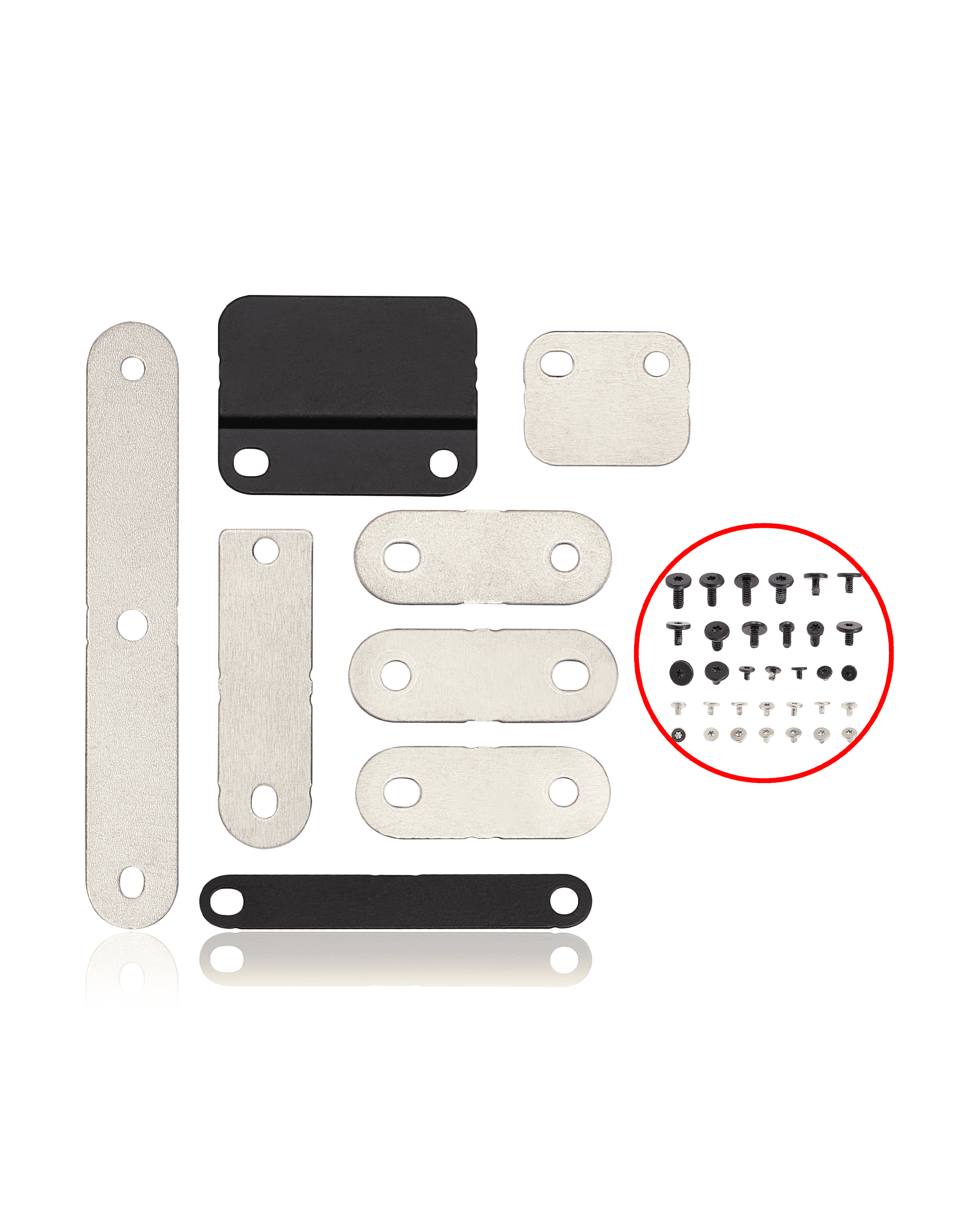 Full Set Small Metal Bracket And Screw Set Compatible For MacBook Pro 14" (A2442 / Late 2021)