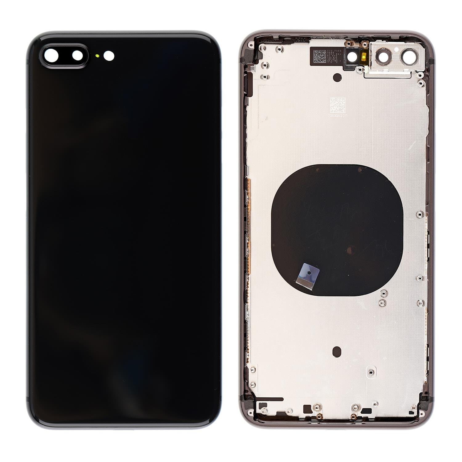 SPACE GRAY BACK COVER WITH FRAME ASSEMBLY FOR IPHONE 8 PLUS