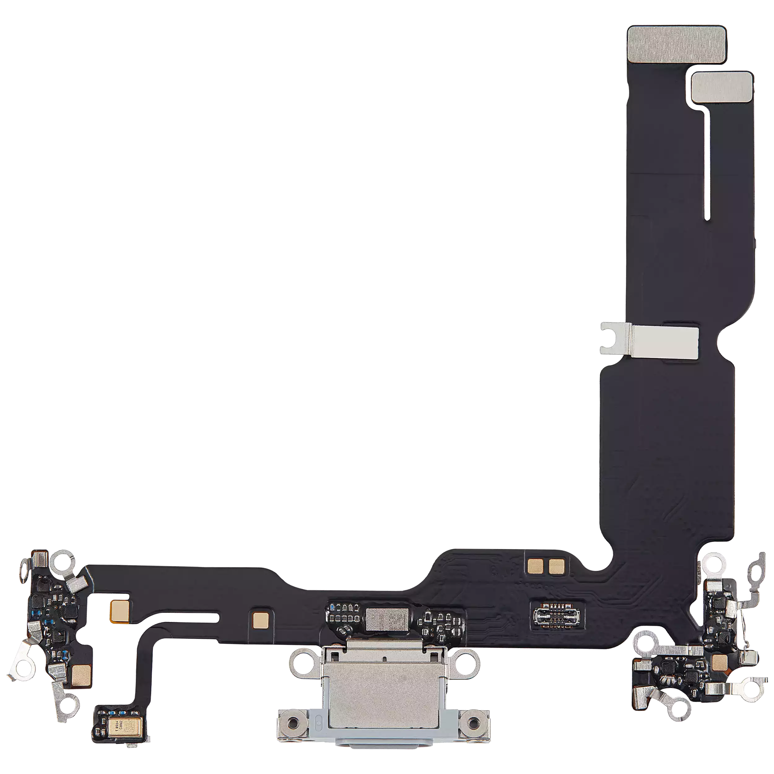 Charging Port Flex Cable Compatible For iPhone 15 Plus (Aftermarket Plus) (Blue)