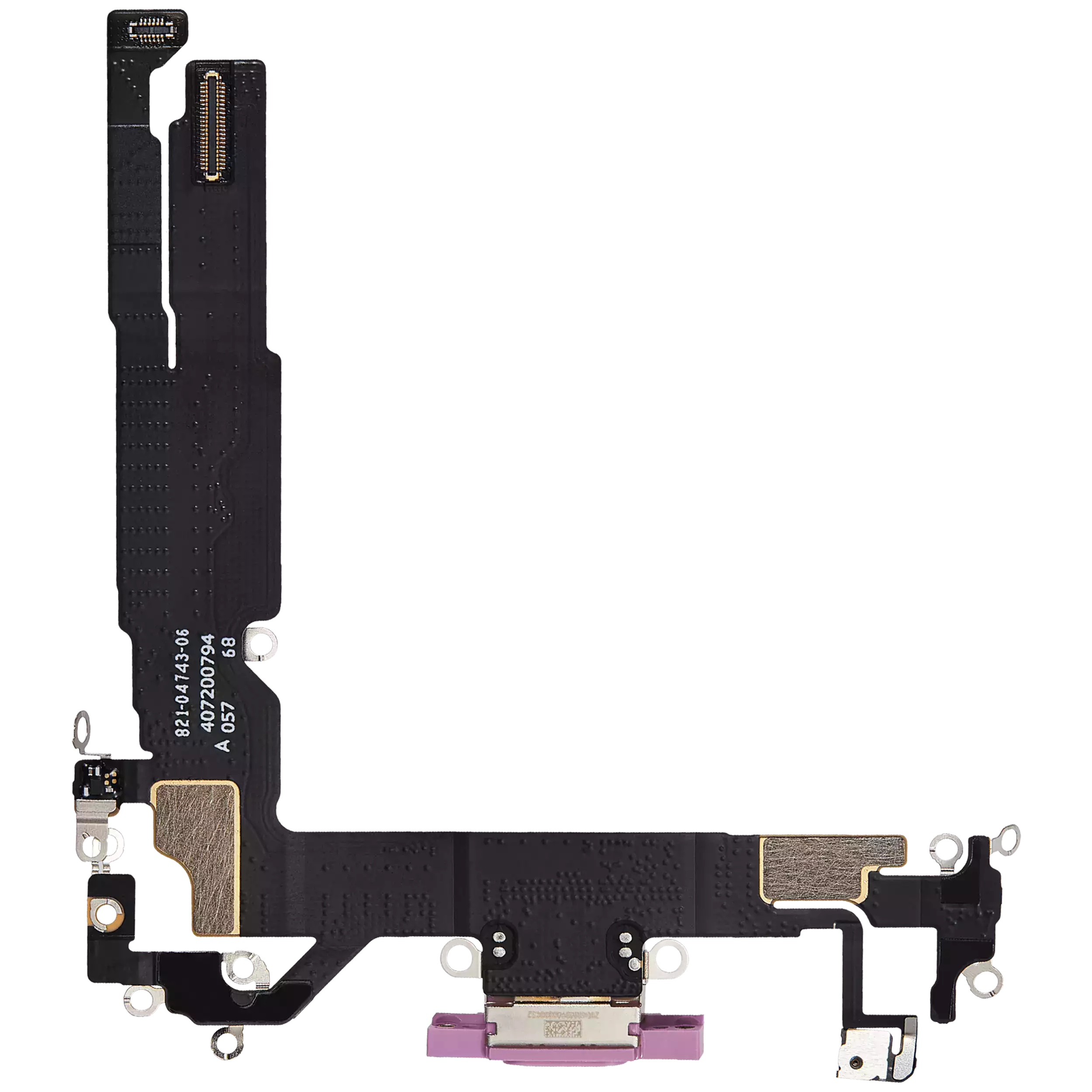 Charging Port Flex Cable Compatible For iPhone 16 (Premium) (Pink)