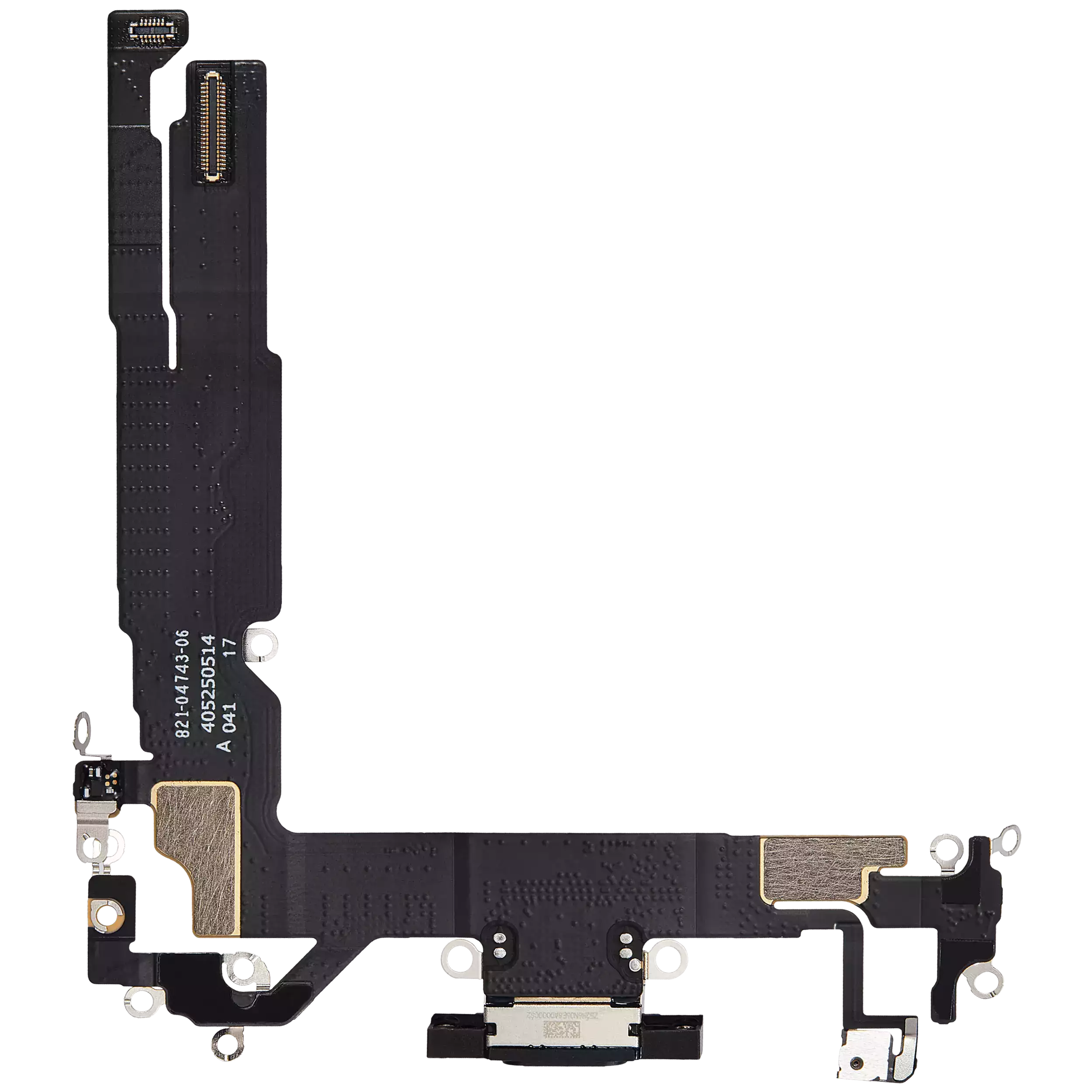 Charging Port Flex Cable Compatible For iPhone 16 (Premium) (Black)