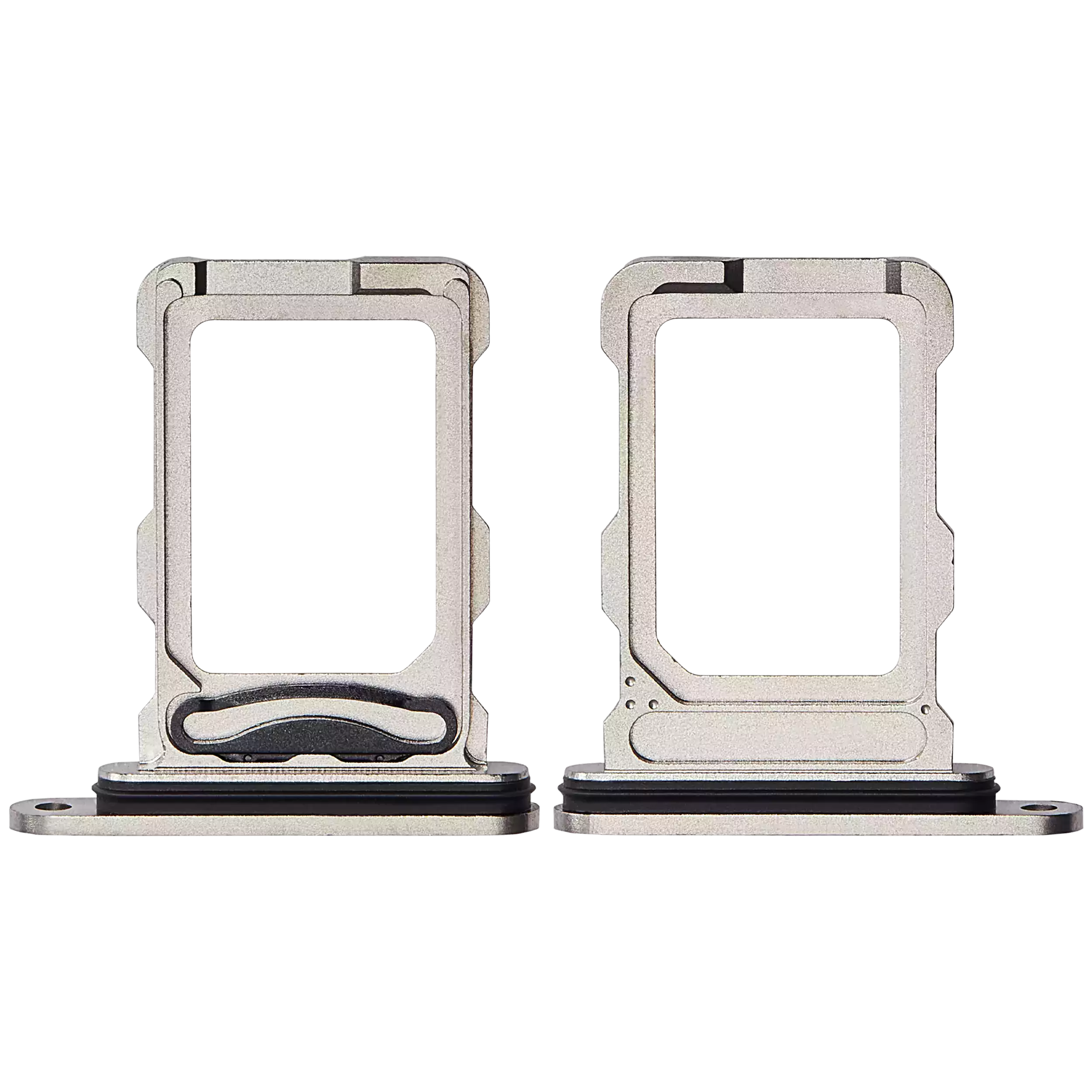 Dual Sim Card Tray Compatible For iPhone 16 Pro / 16 Pro Max (Natural Titanium)