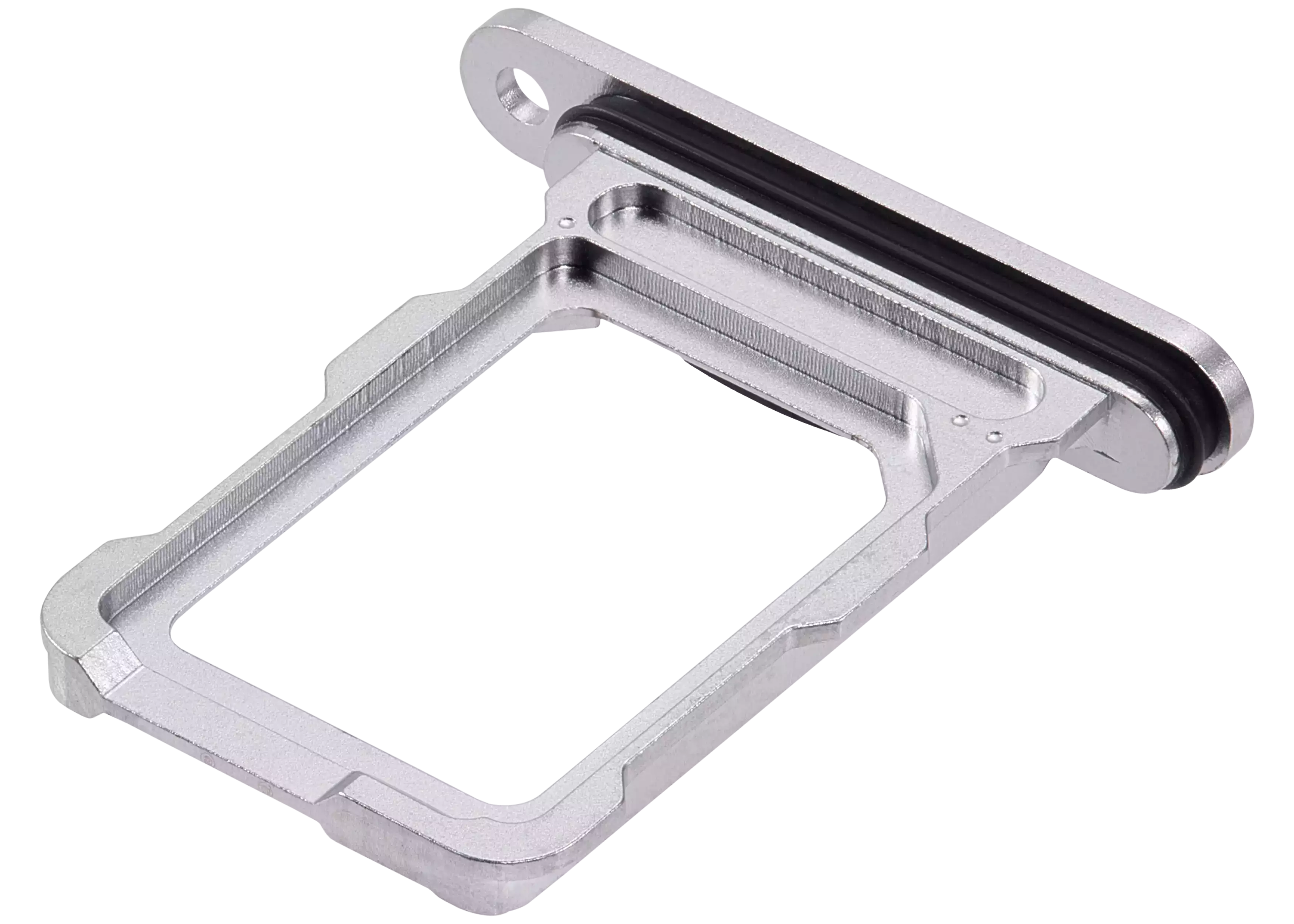 Dual Sim Card Tray Compatible For iPhone 16 Pro / 16 Pro Max (White Titanium)