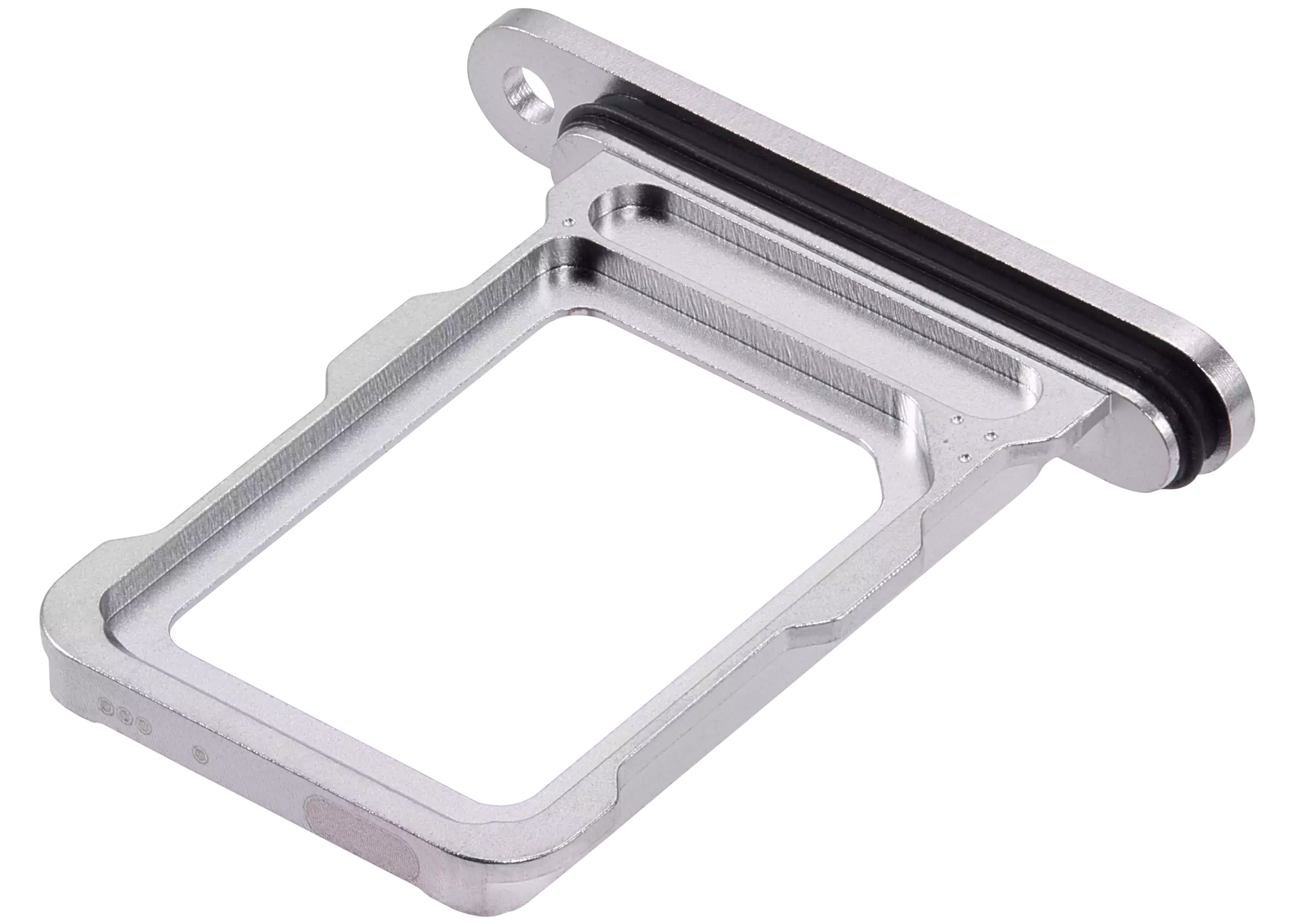 Single Sim Card Tray Compatible For iPhone 16 Pro / 16 Pro Max (White Titanium)