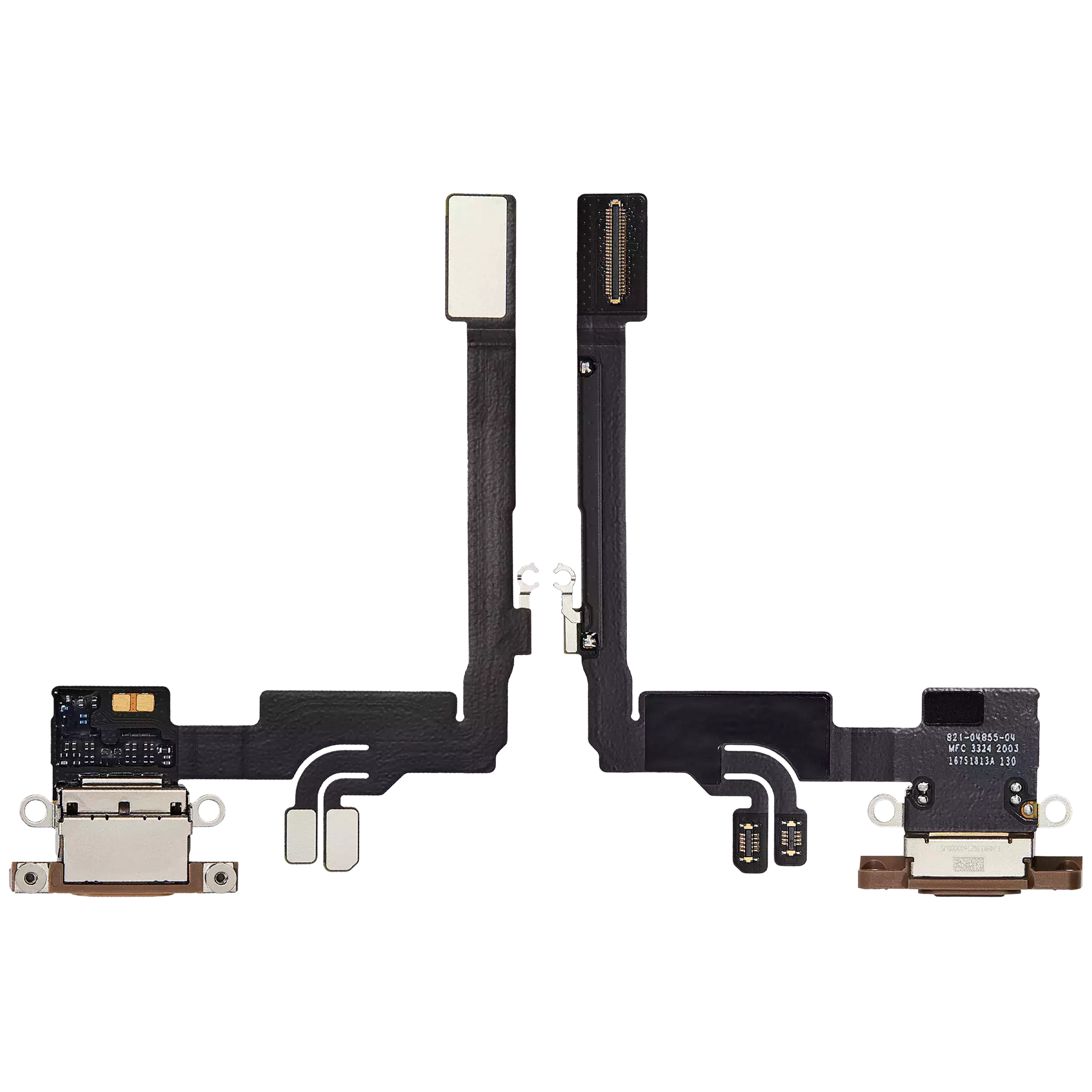 Charging Port Flex Cable Compatible For iPhone 16 Pro (Premium) (Desert Titanium)