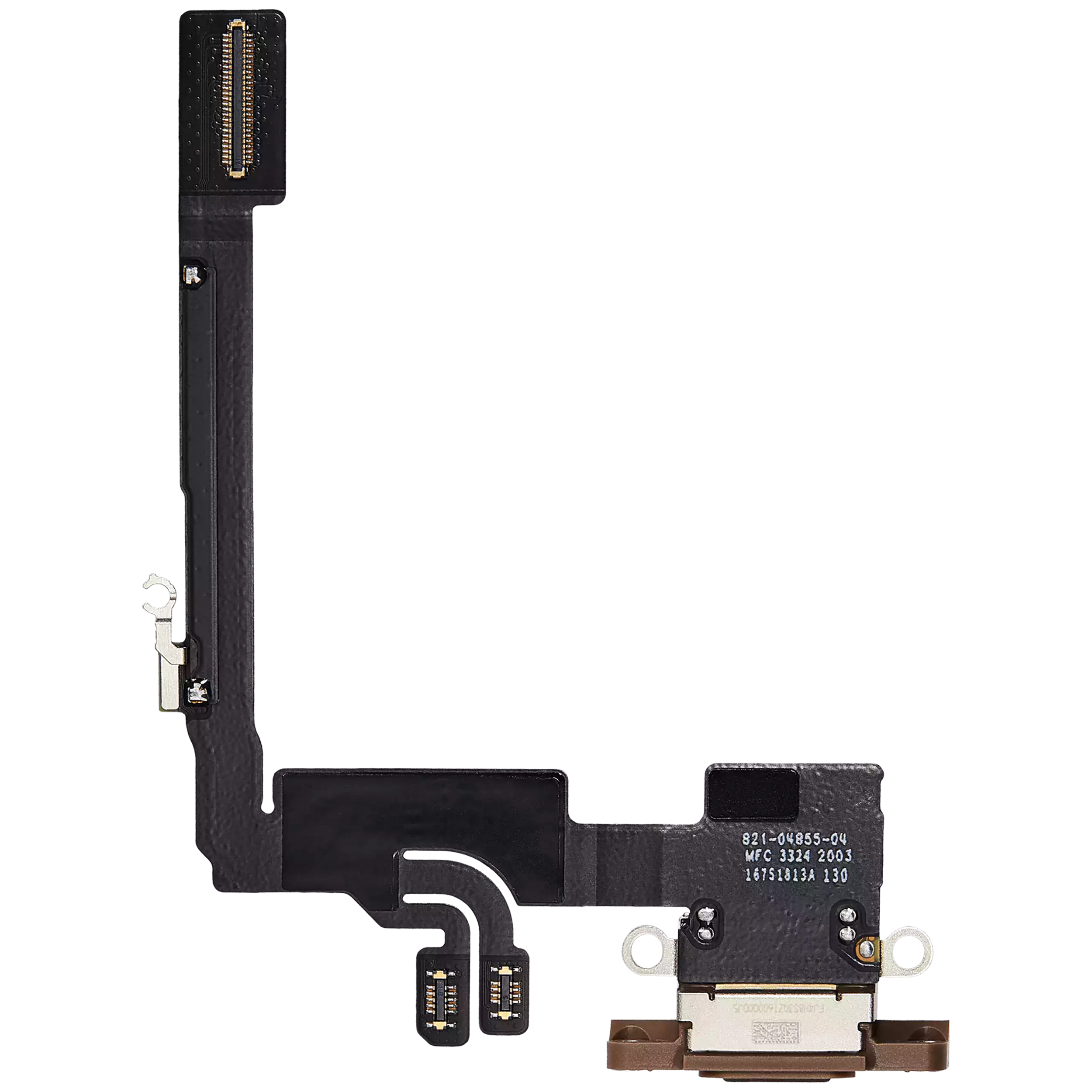 Charging Port Flex Cable Compatible For iPhone 16 Pro (Premium) (Desert Titanium)