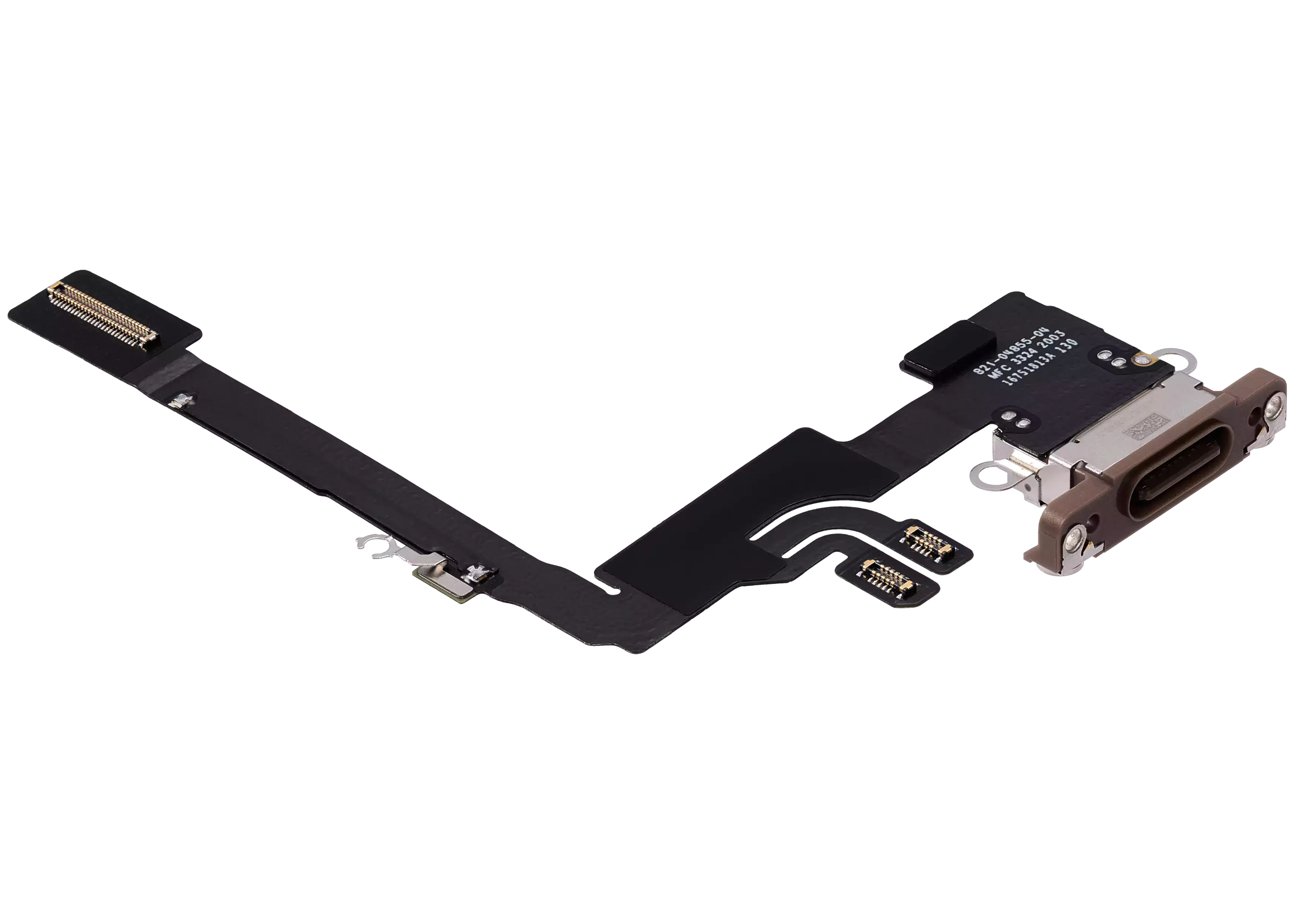 Charging Port Flex Cable Compatible For iPhone 16 Pro (Premium) (Desert Titanium)