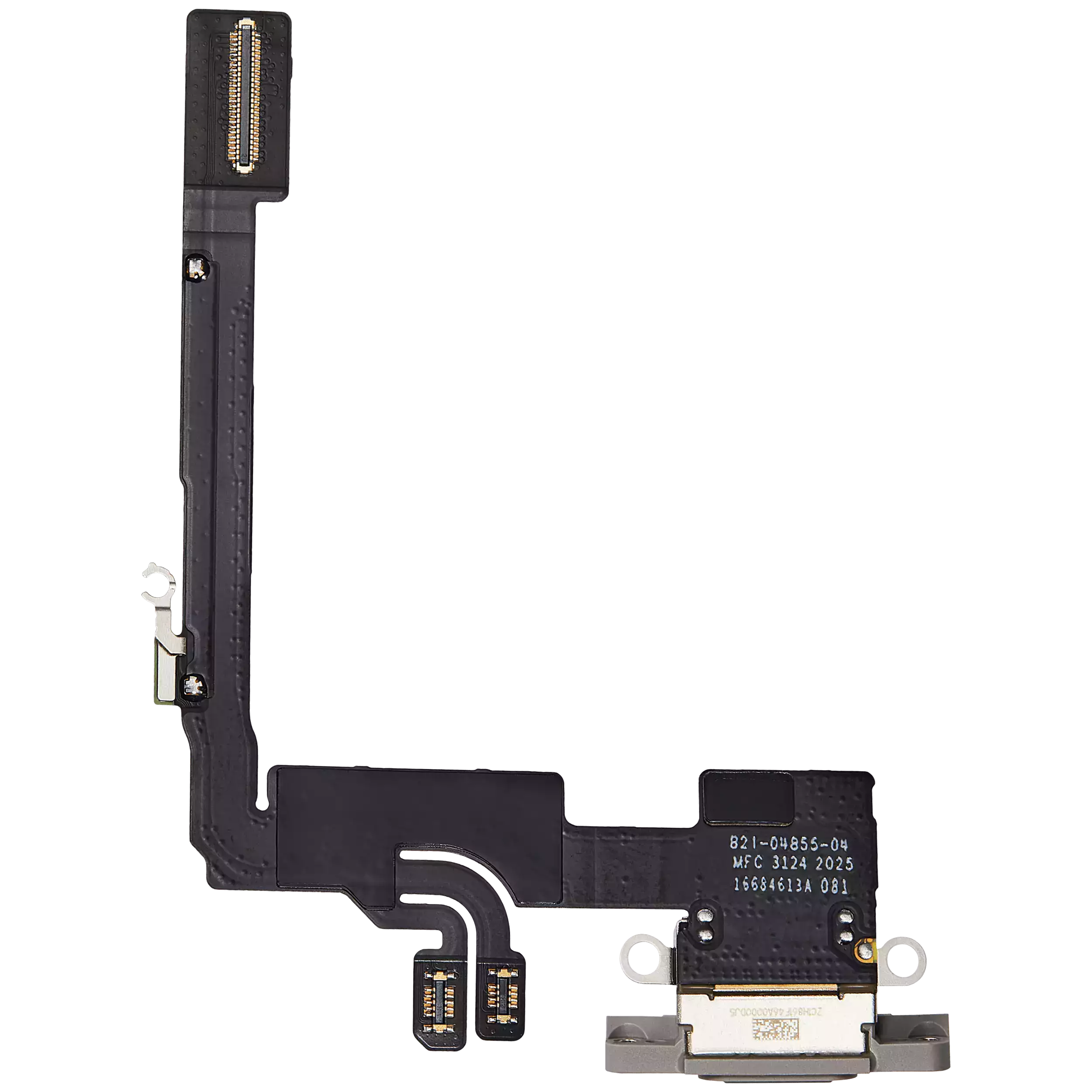 Charging Port Flex Cable Compatible For iPhone 16 Pro (Premium) (Natural Titanium)