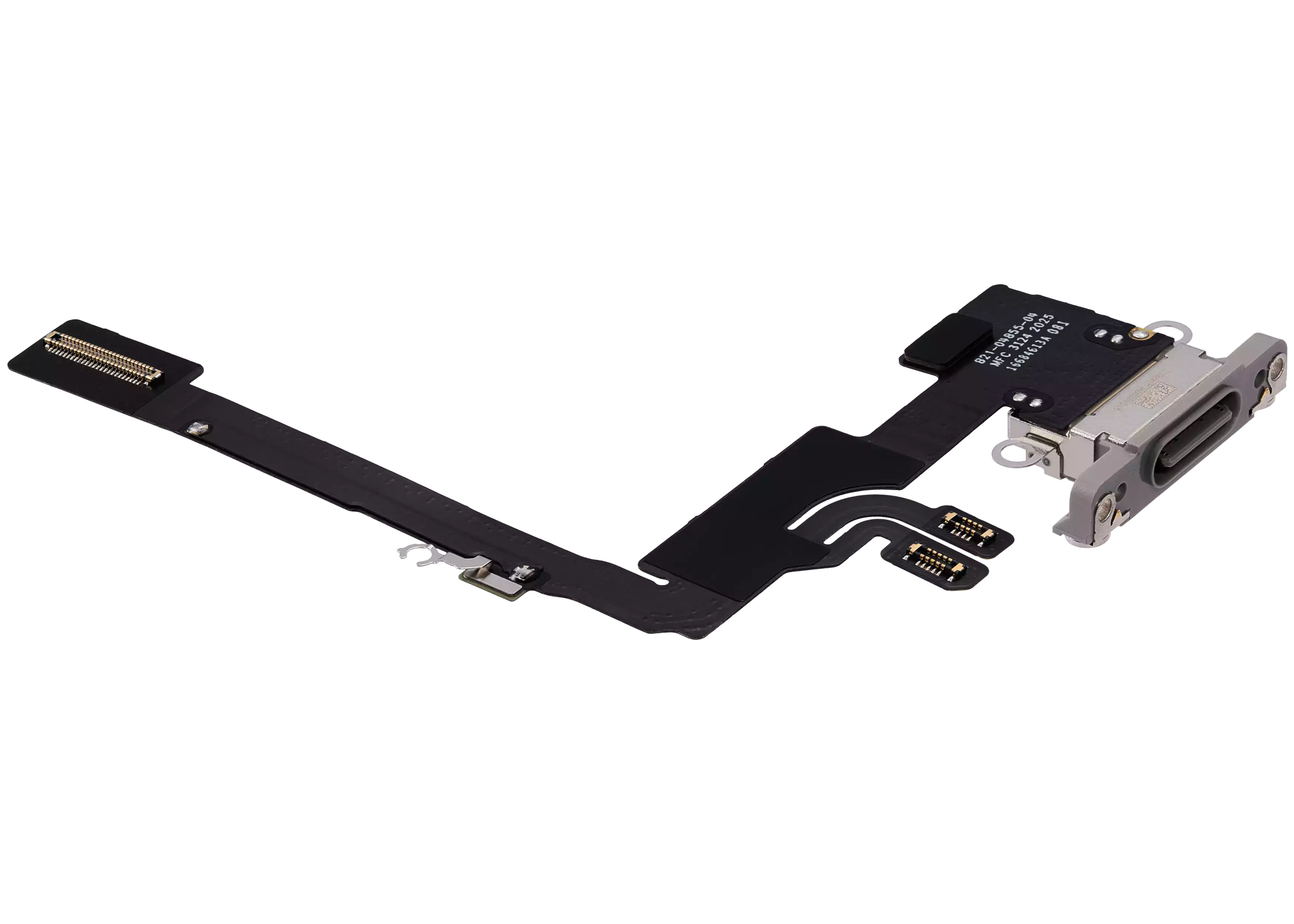 Charging Port Flex Cable Compatible For iPhone 16 Pro (Premium) (Natural Titanium)