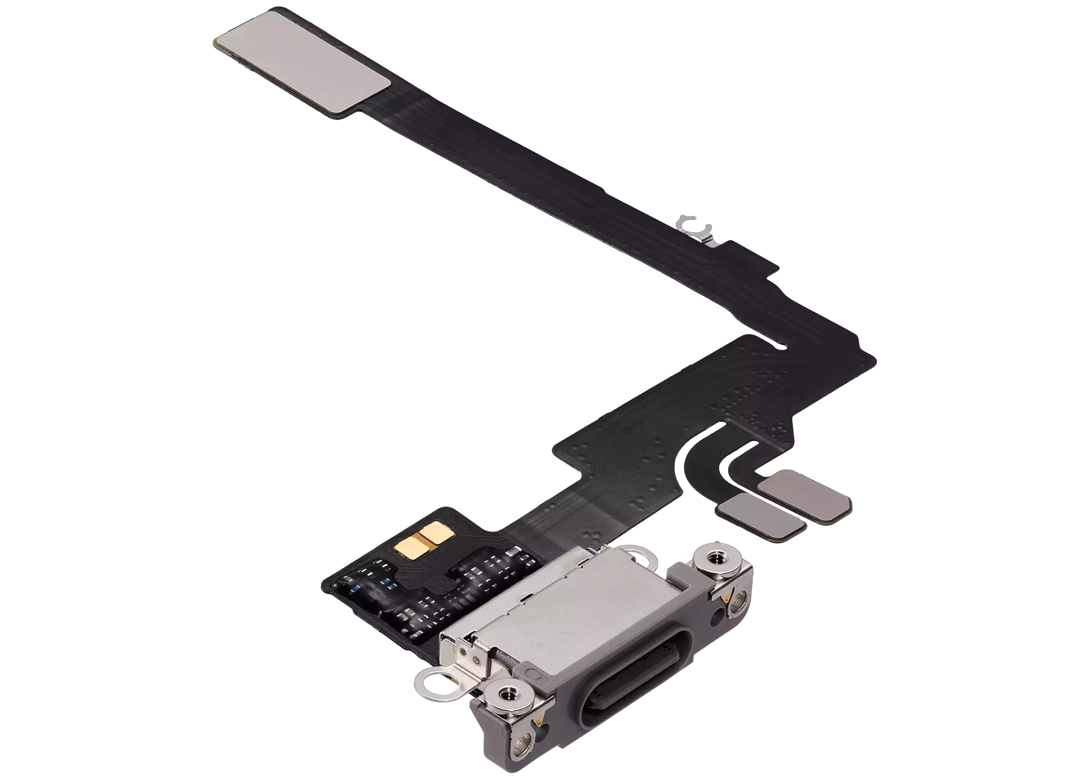 Charging Port Flex Cable Compatible For iPhone 16 Pro (Premium) (Natural Titanium)