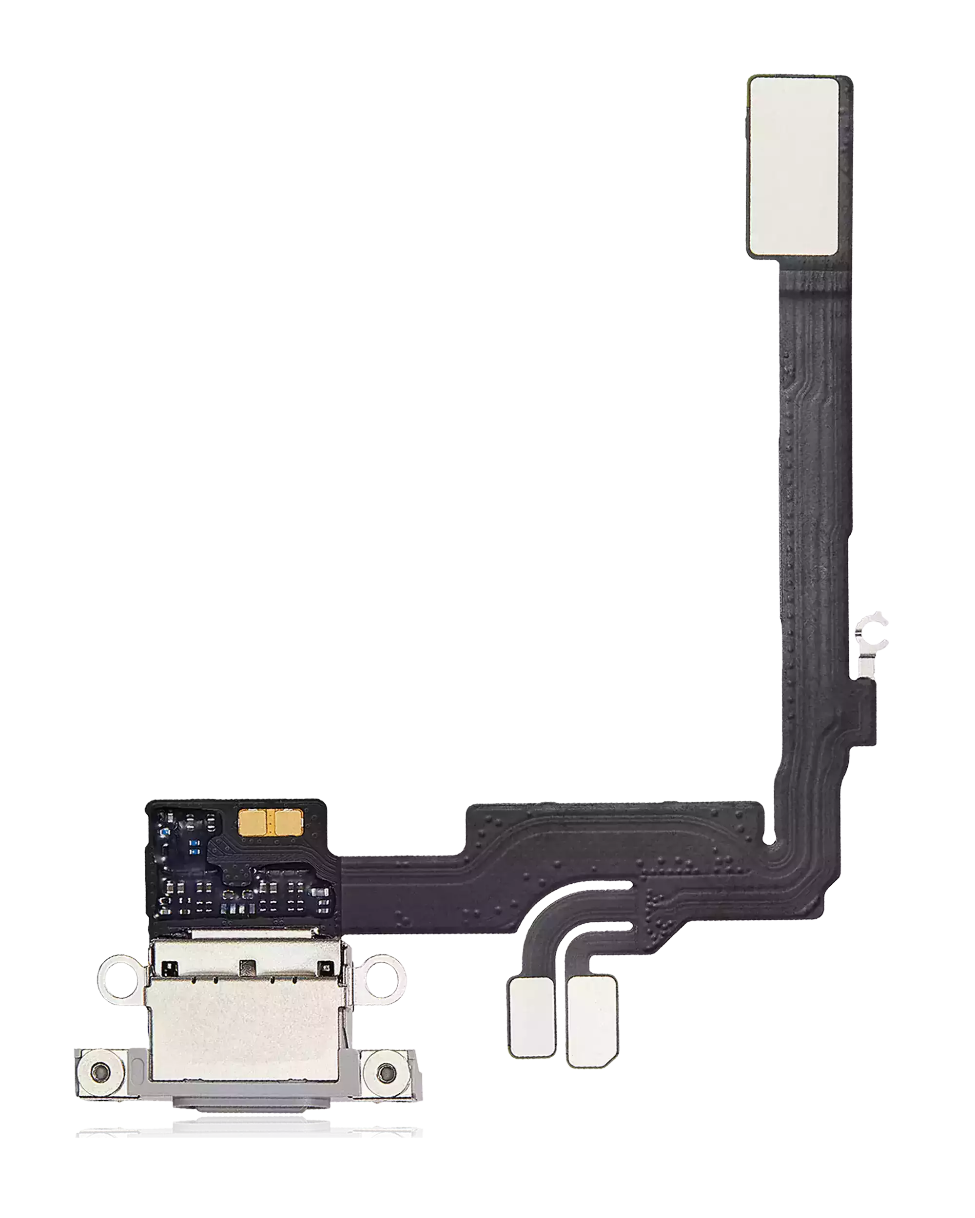 Charging Port Flex Cable Compatible For iPhone 16 Pro (Premium) (White Titanium)