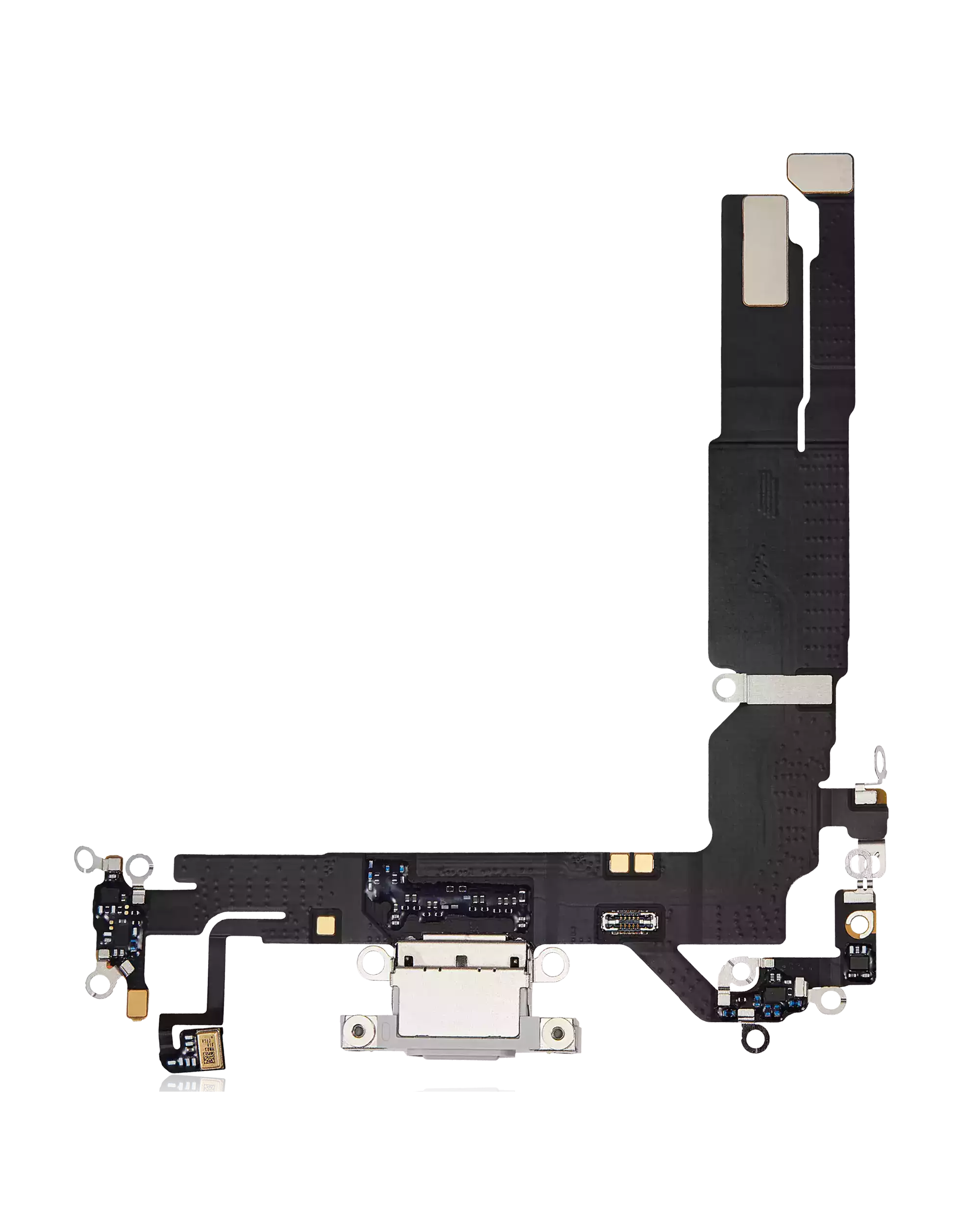 Charging Port Flex Cable Compatible For iPhone 16 (Premium) (White)