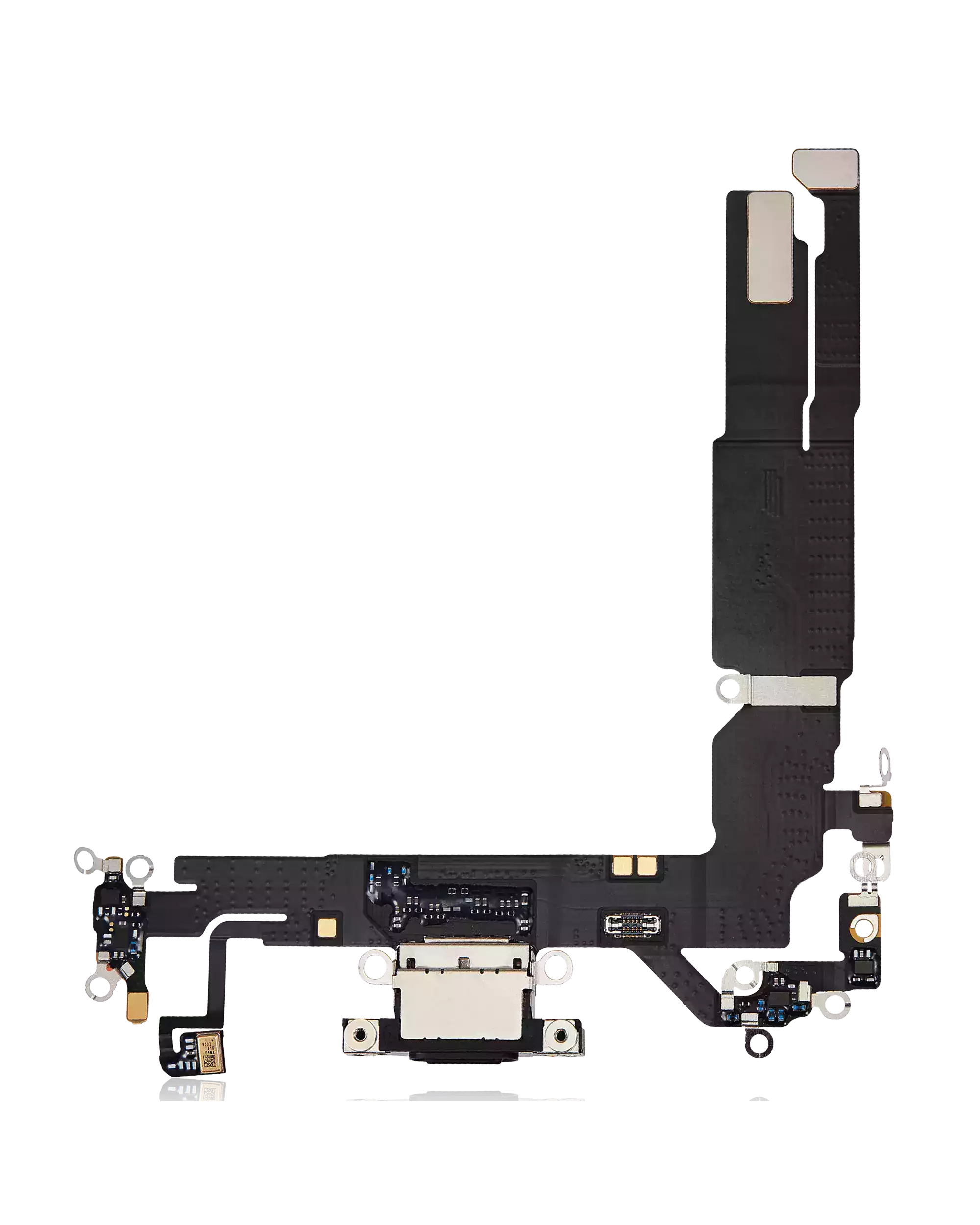 Charging Port Flex Cable Compatible For iPhone 16 (Premium) (Black)