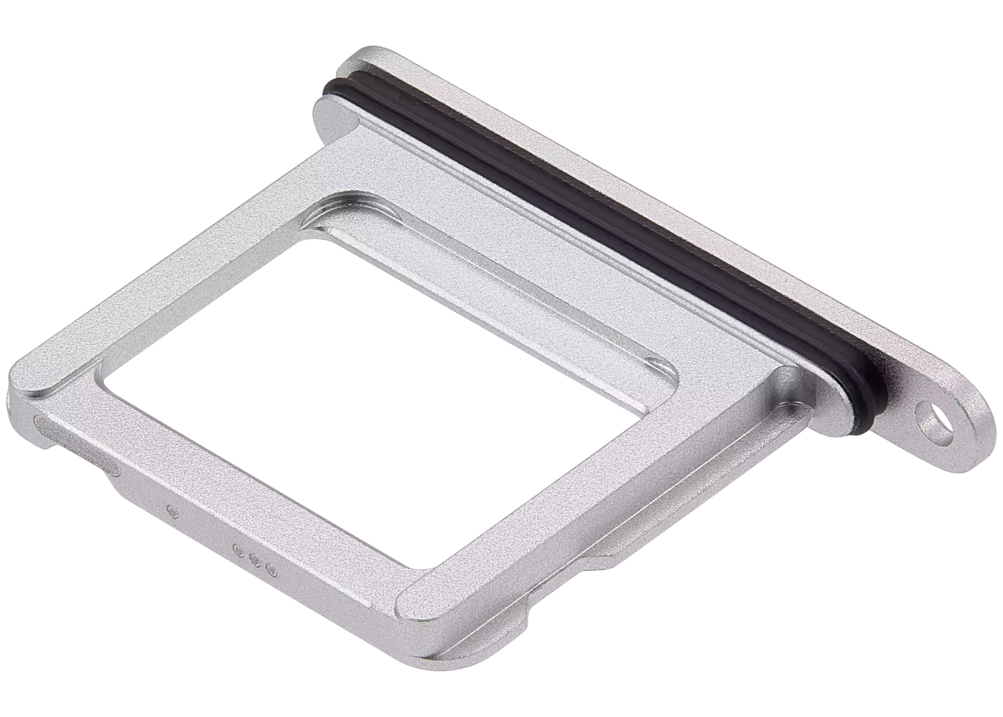 Single Sim Card Tray Compatible For iPhone 16 / 16 Plus (White)