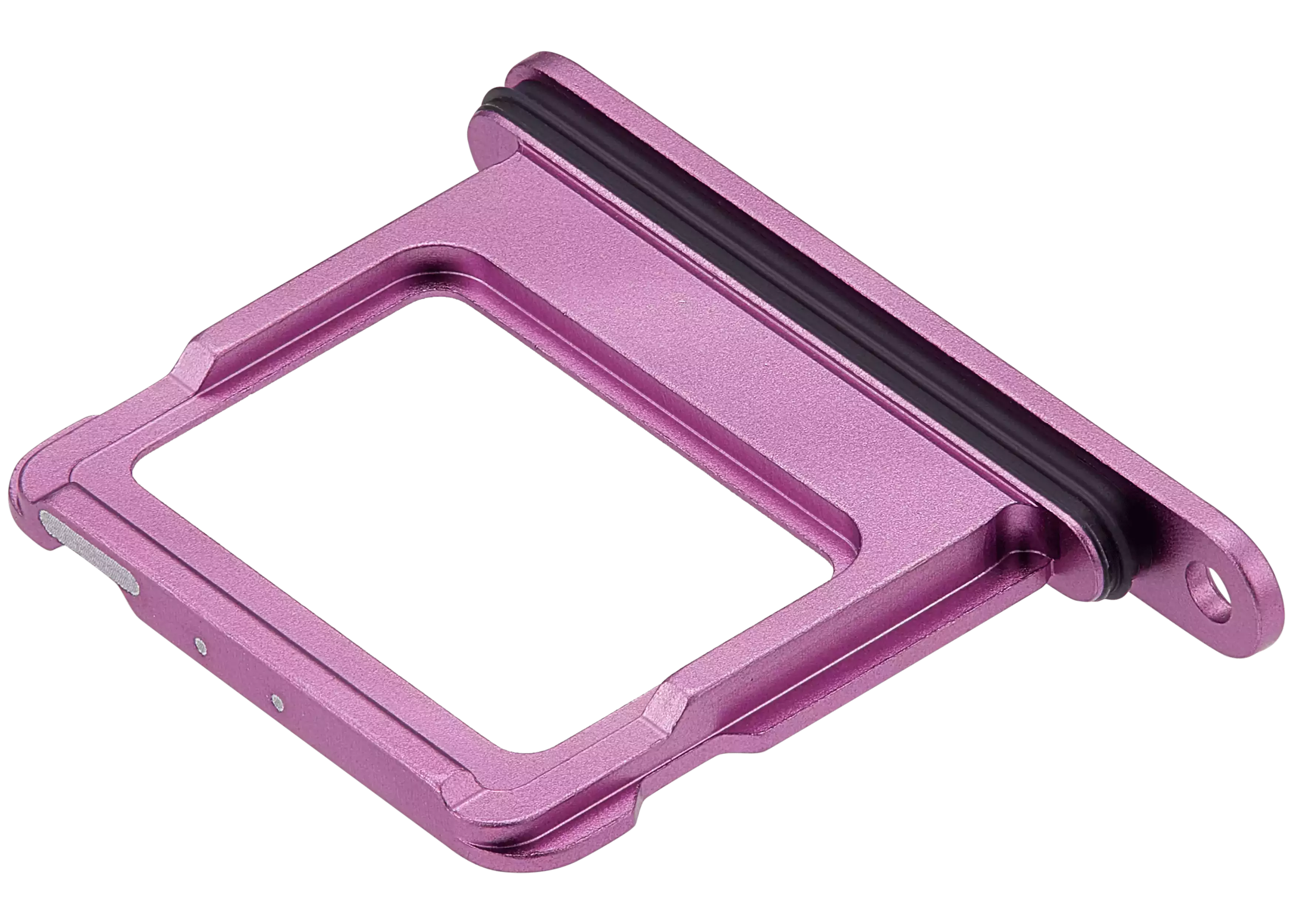 Single Sim Card Tray Compatible For iPhone 16 / 16 Plus (Pink)