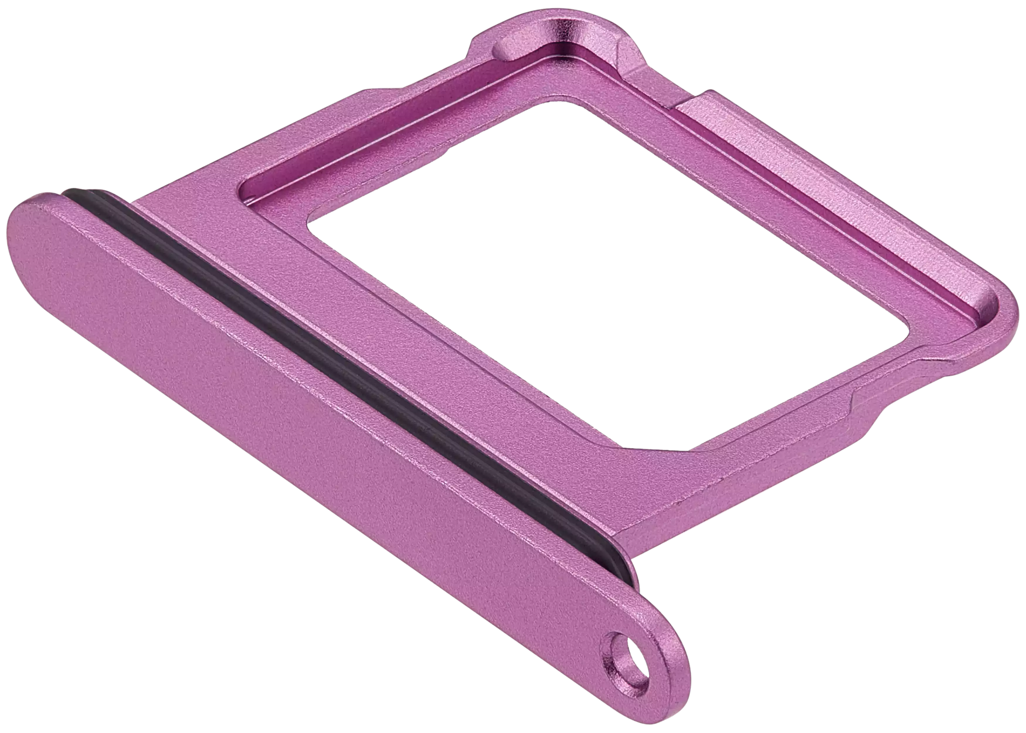 Single Sim Card Tray Compatible For iPhone 16 / 16 Plus (Pink)