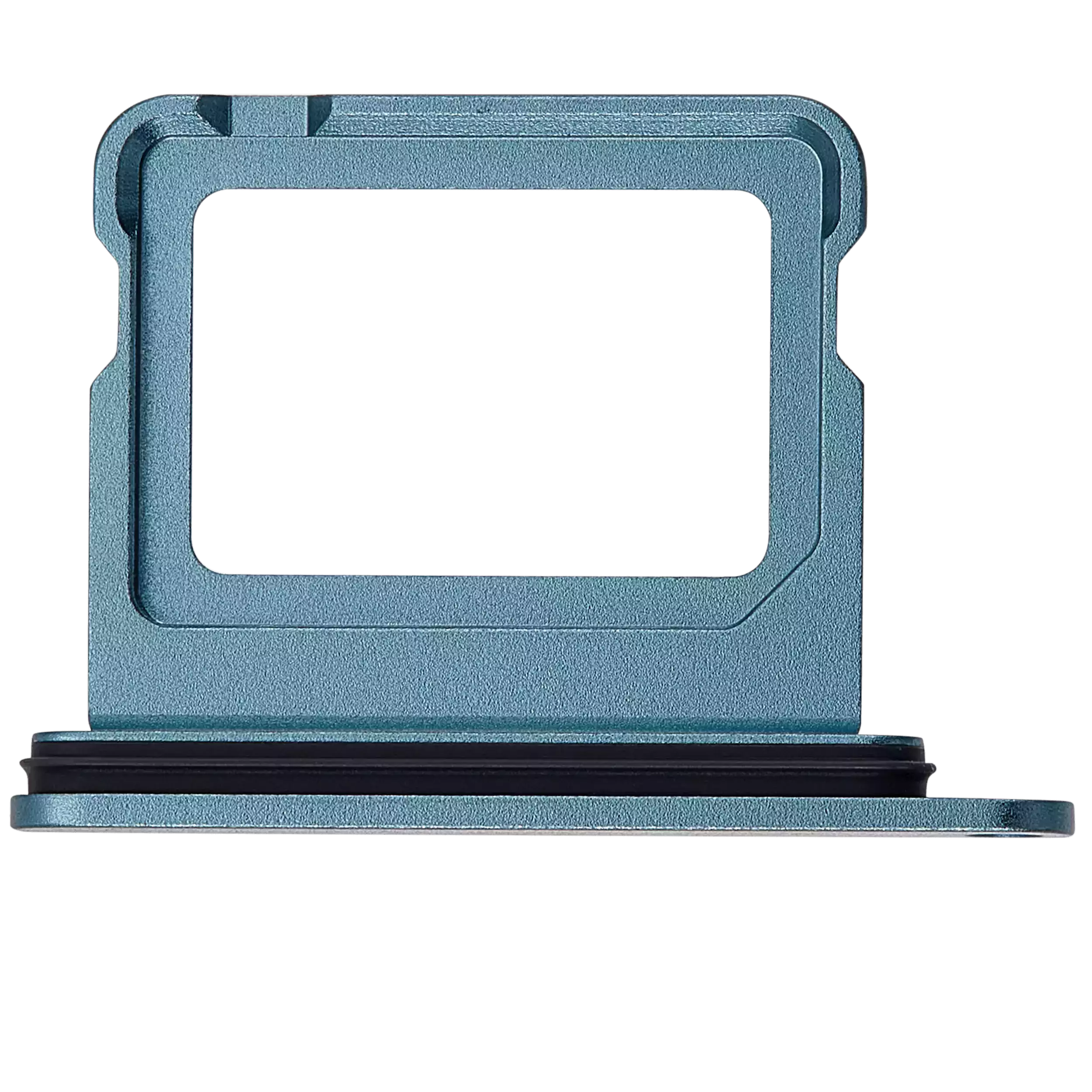 Single Sim Card Tray Compatible For iPhone 16 / 16 Plus (Teal)