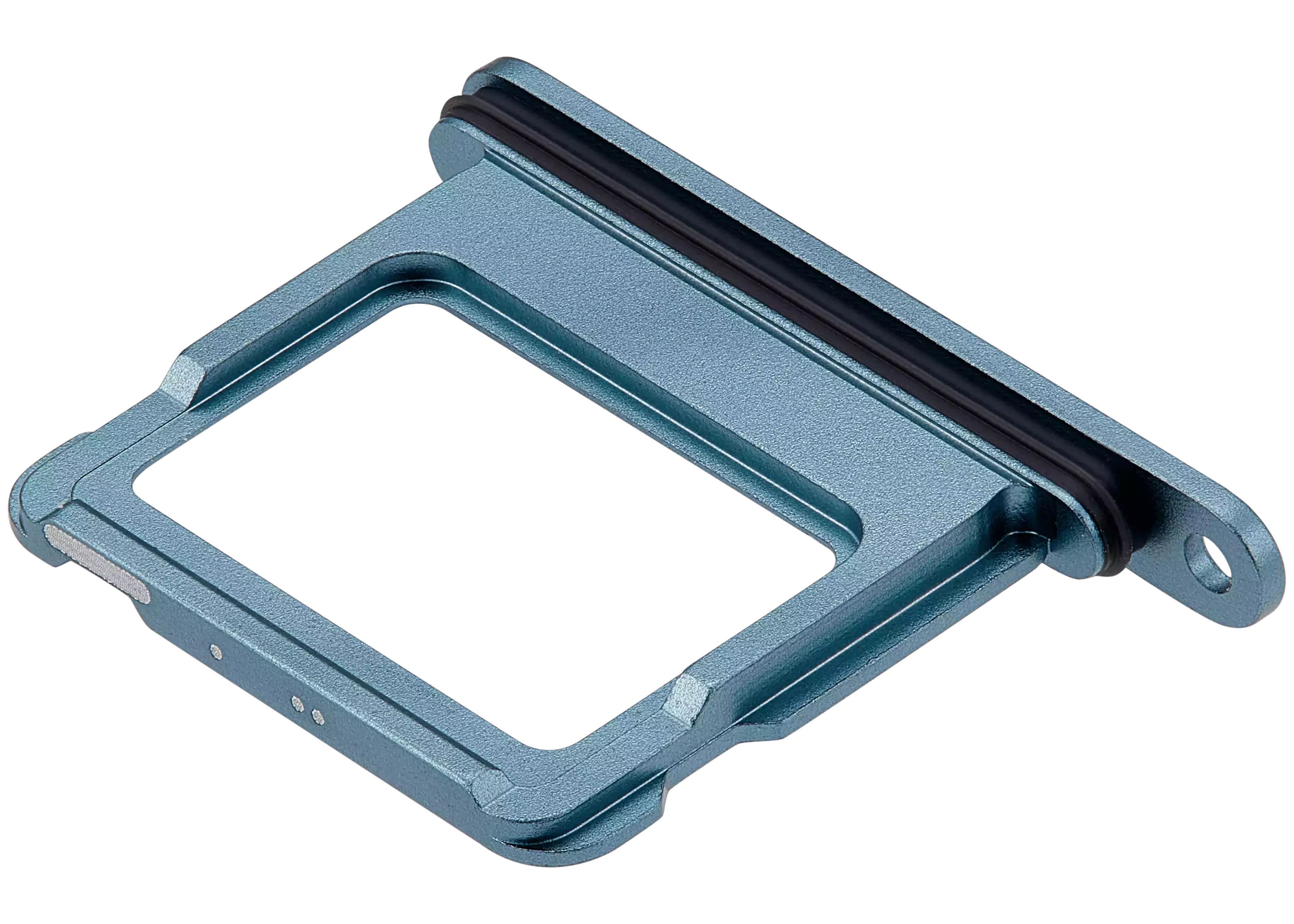 Single Sim Card Tray Compatible For iPhone 16 / 16 Plus (Teal)