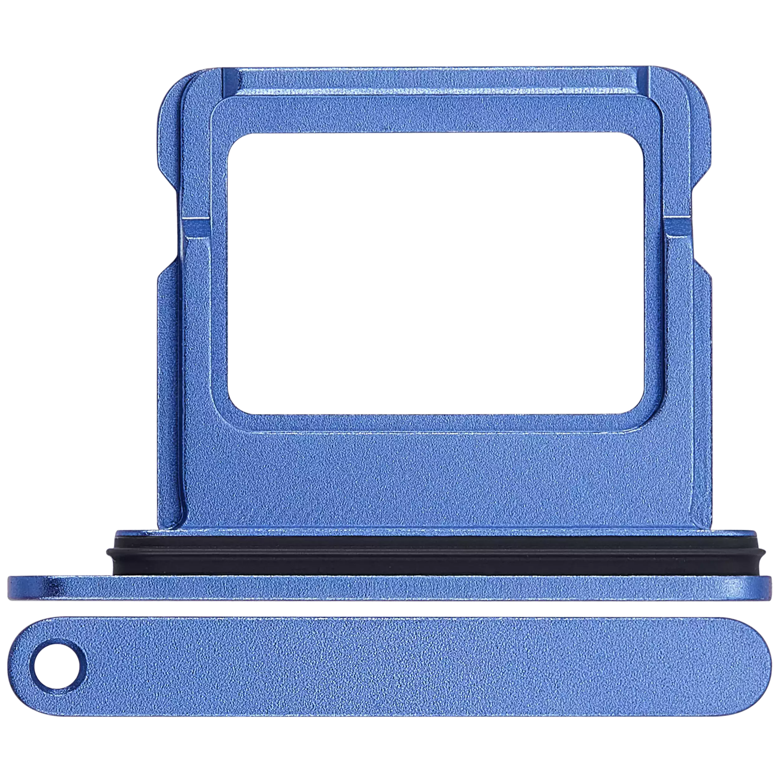 Single Sim Card Tray Compatible For iPhone 16 / 16 Plus (Ultramarine)