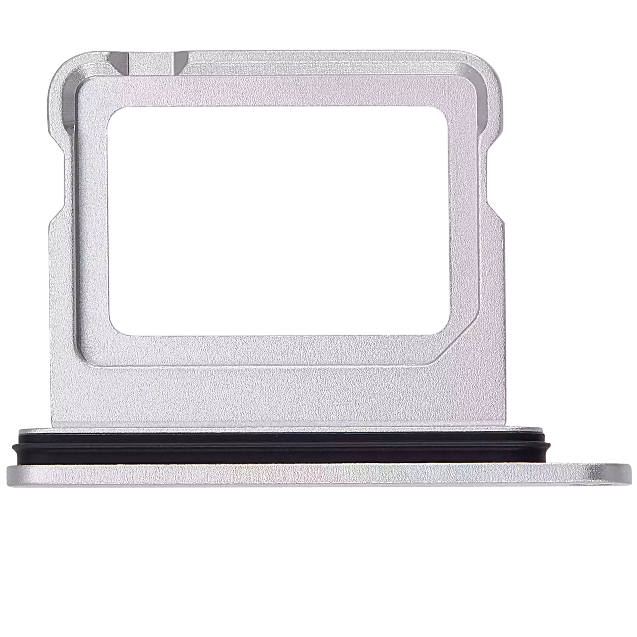 Dual Sim Card Tray Compatible For iPhone 16 / 16 Plus (White)