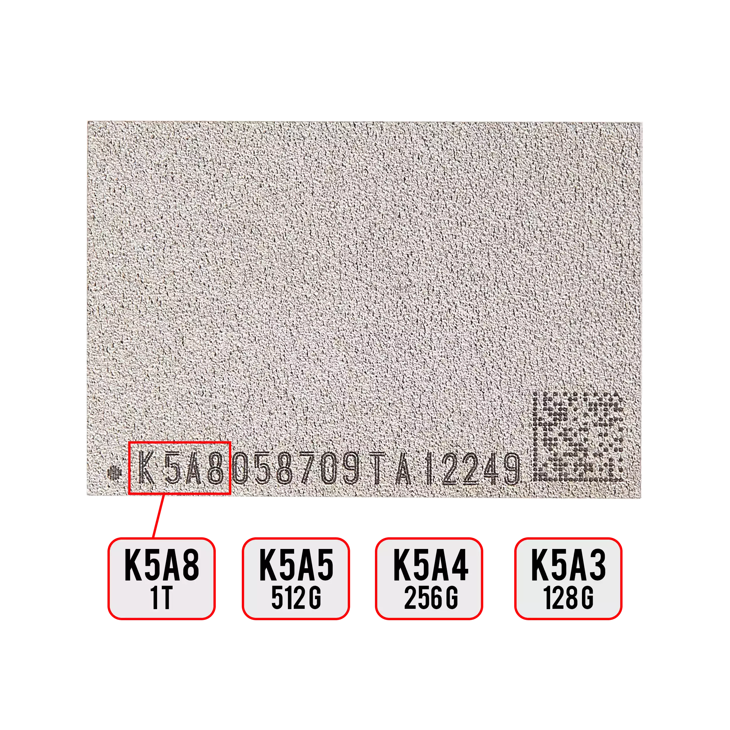 1TB Nand Internal Hard Drive for Phone Compatible For iPhone 14 / 15 / 16 Series