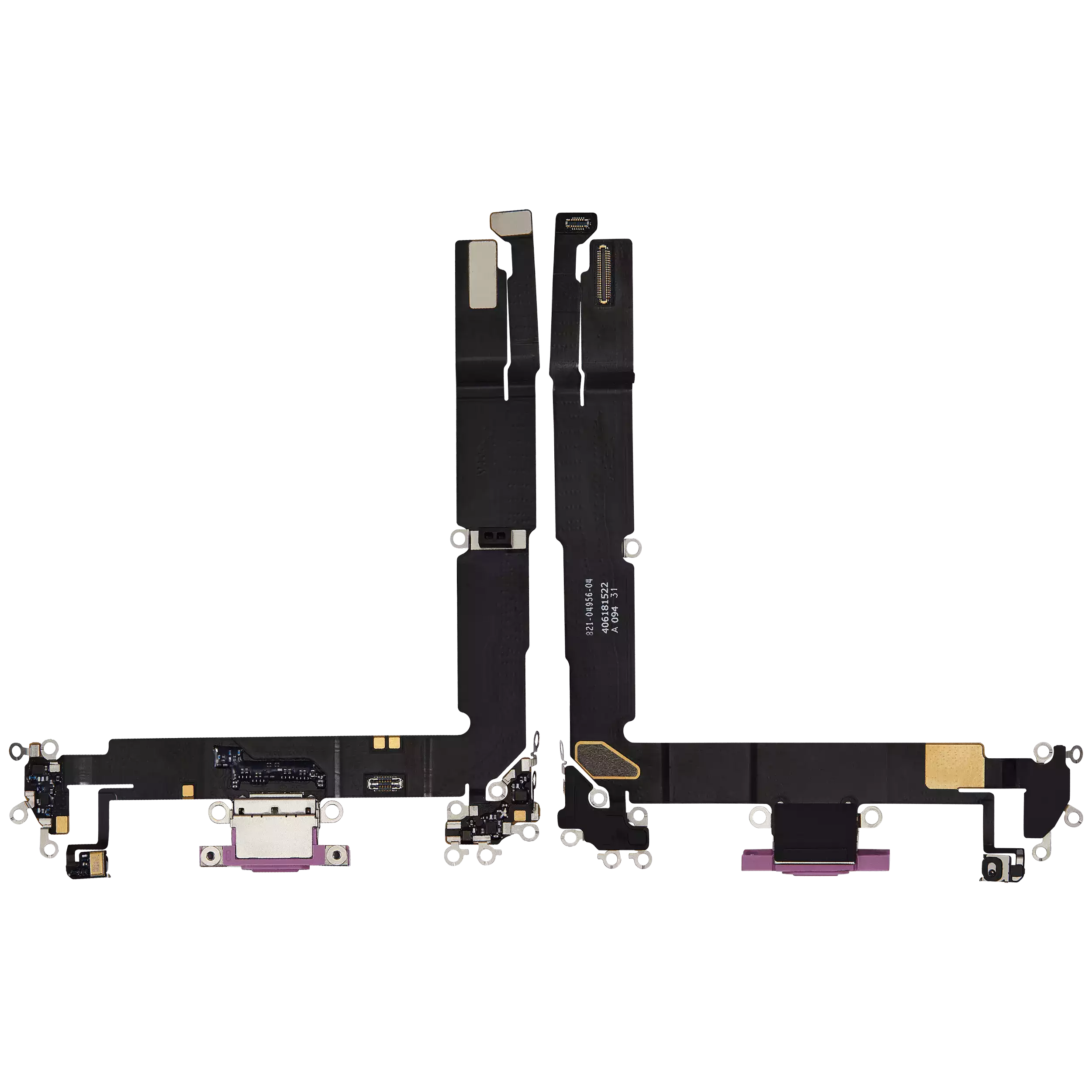 Charging Port Flex Cable Compatible For iPhone 16 Plus (Premium) (Pink)