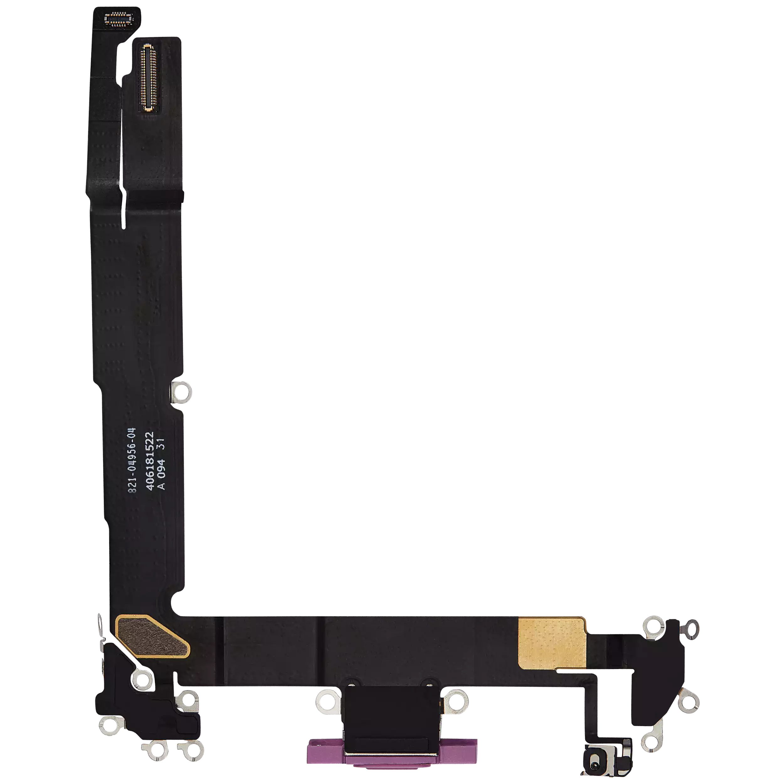 Charging Port Flex Cable Compatible For iPhone 16 Plus (Premium) (Pink)