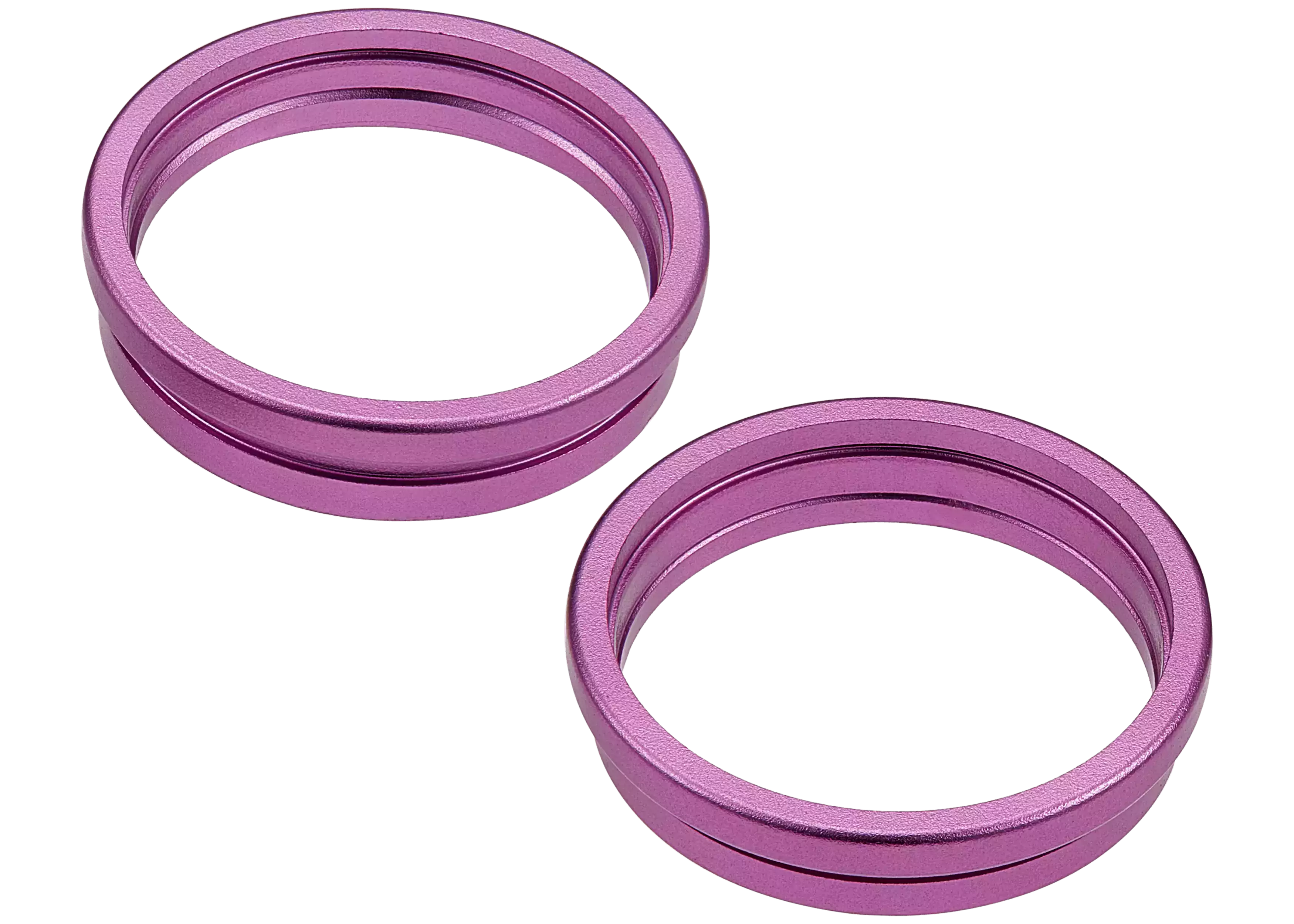 Back Camera Bezel Ring Only Compatible For iPhone 16 / 16 Plus (Pink) (2 Piece Set)