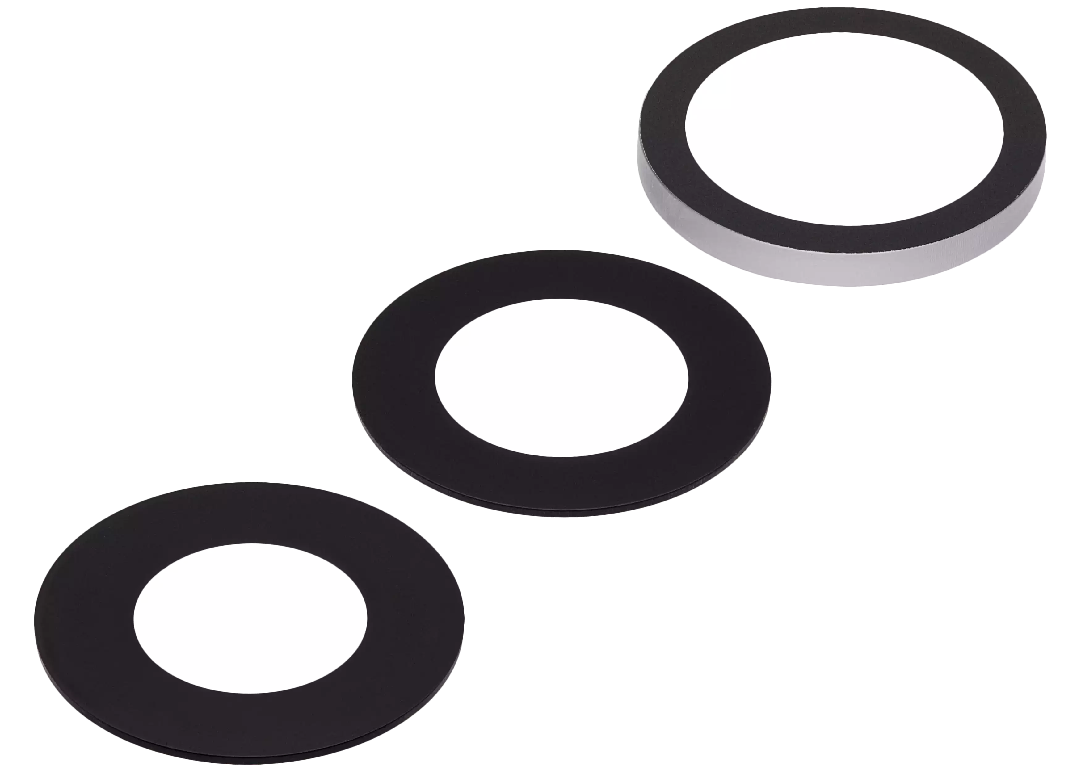 Back Camera Lens (Glass Only) With Adhesive Compatible For iPhone 16 Pro / 16 Pro Max (3 Piece Set) (Aftermarket Plus) (10 Pack)