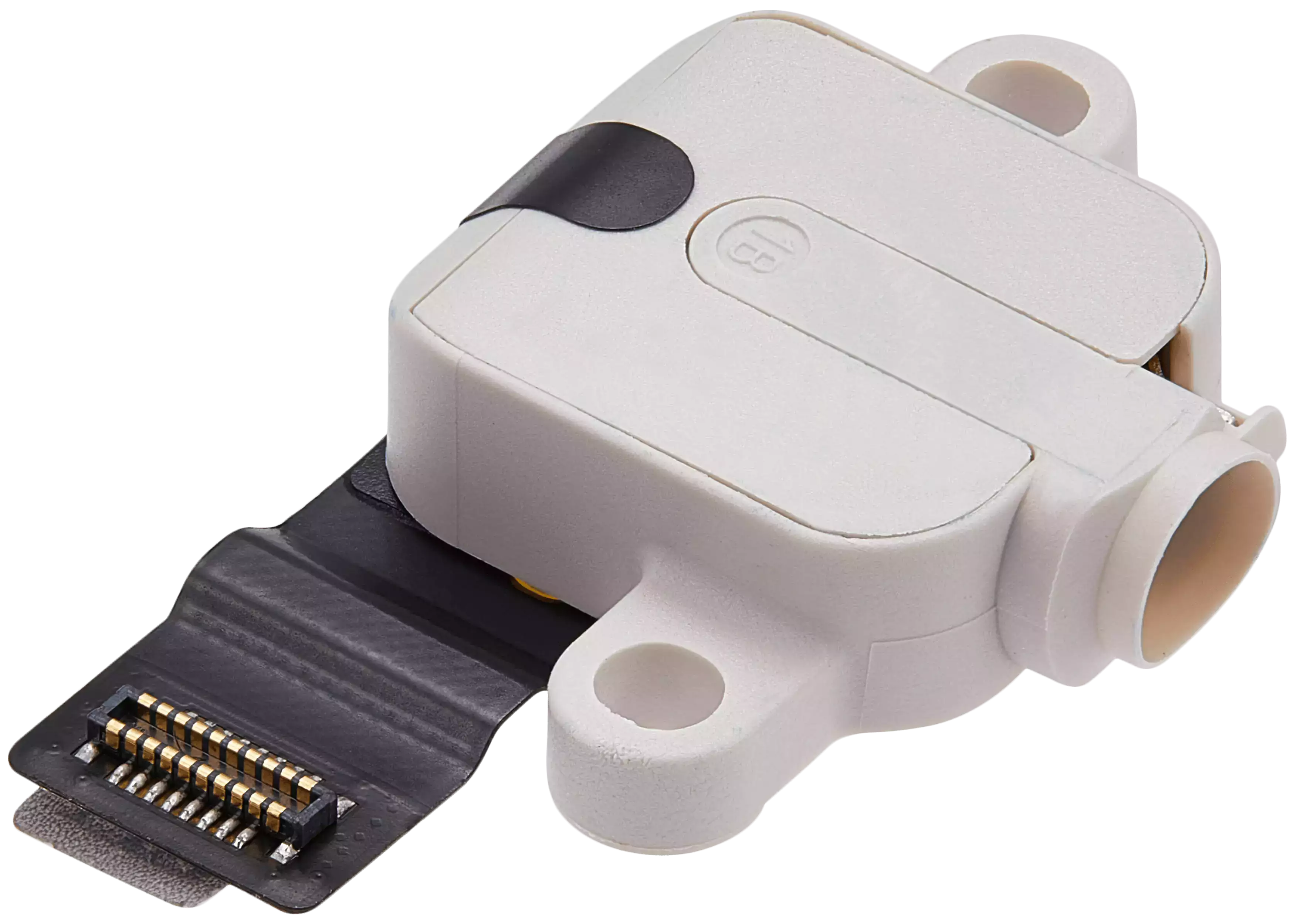 Audio Jack Compatible For MacBook Air 13" (A2681 / Mid 2022 / A3113 / 2024) (Silver)