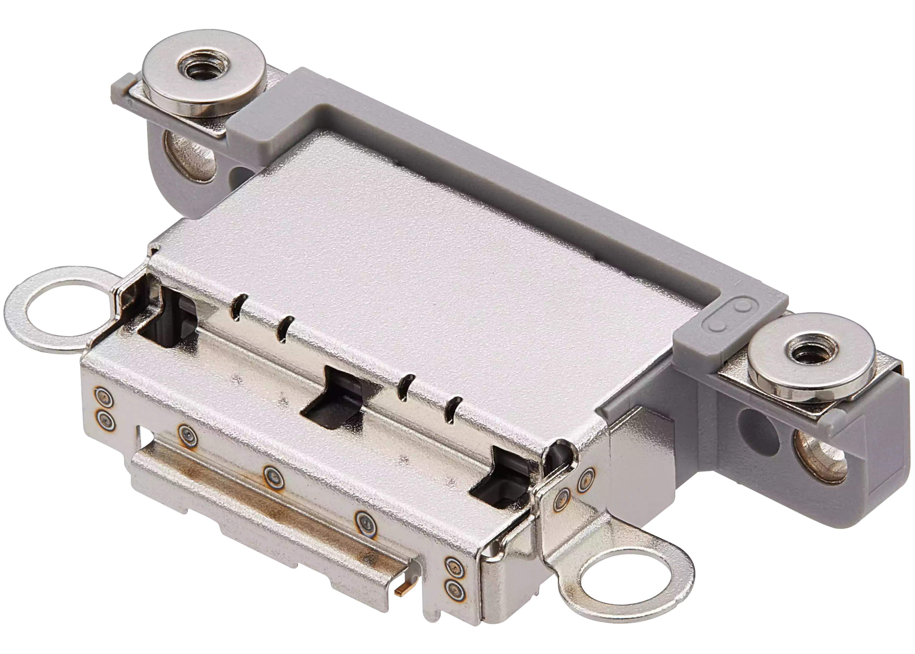 Charging Port Only Compatible For iPhone 16 Pro / 16 Pro Max (White Titanium) (10 Pack)