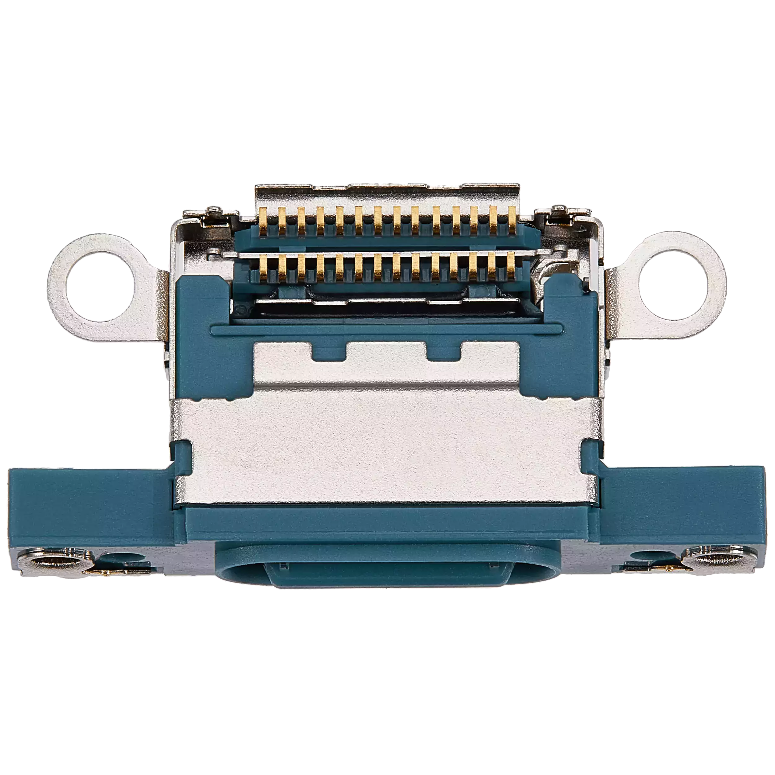 Charging Port Only Compatible For iPhone 16 / 16 Plus (Teal) (10 Pack)