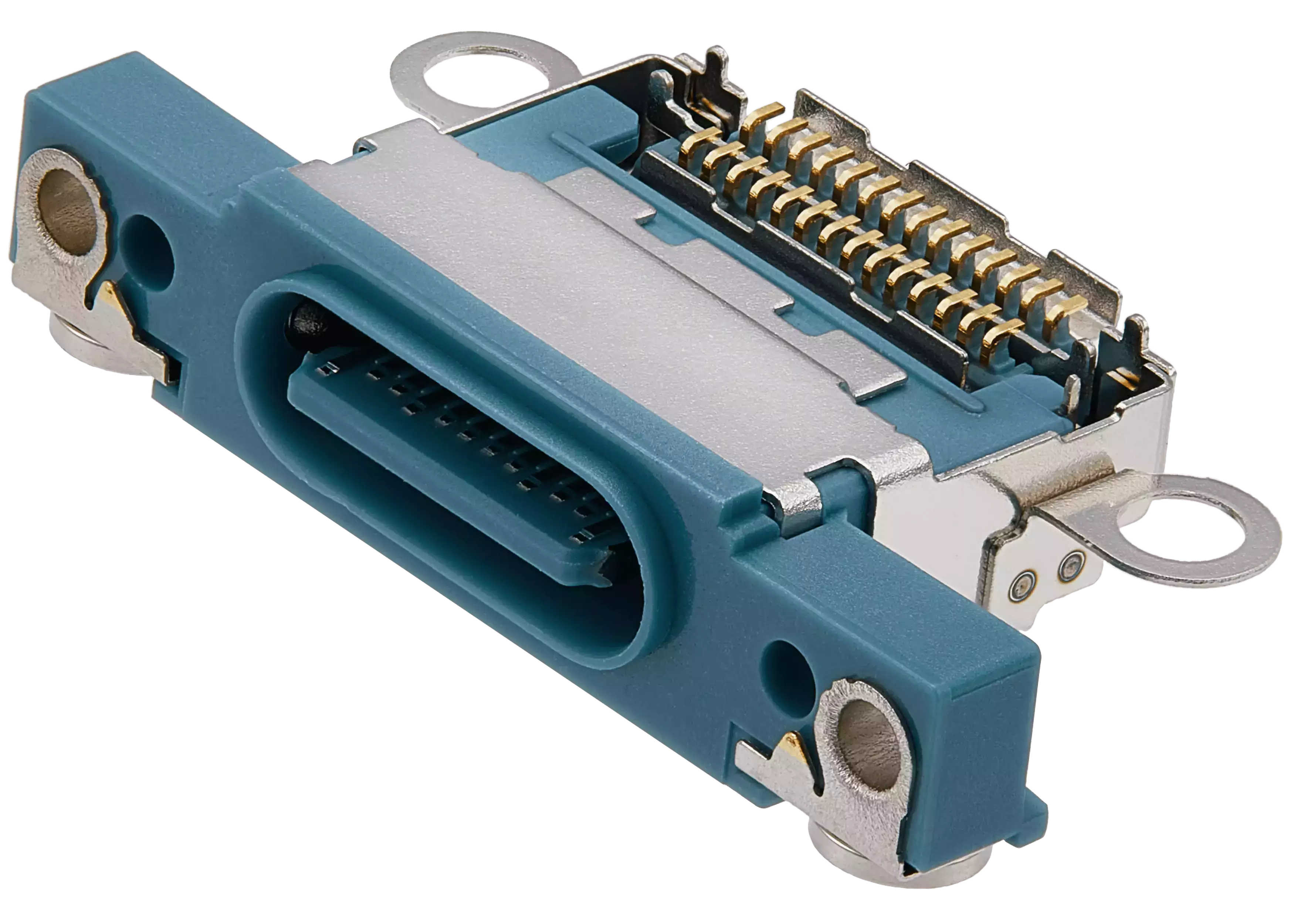 Charging Port Only Compatible For iPhone 16 / 16 Plus (Teal) (10 Pack)