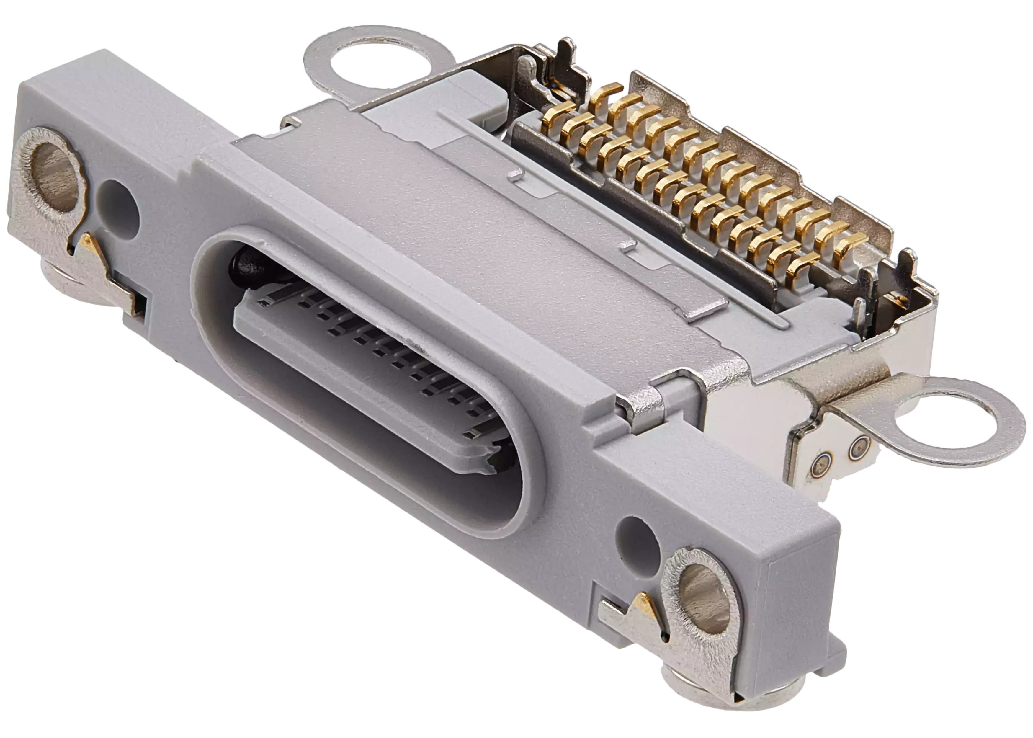 Charging Port Only Compatible For iPhone 16 / 16 Plus (White) (10 Pack)