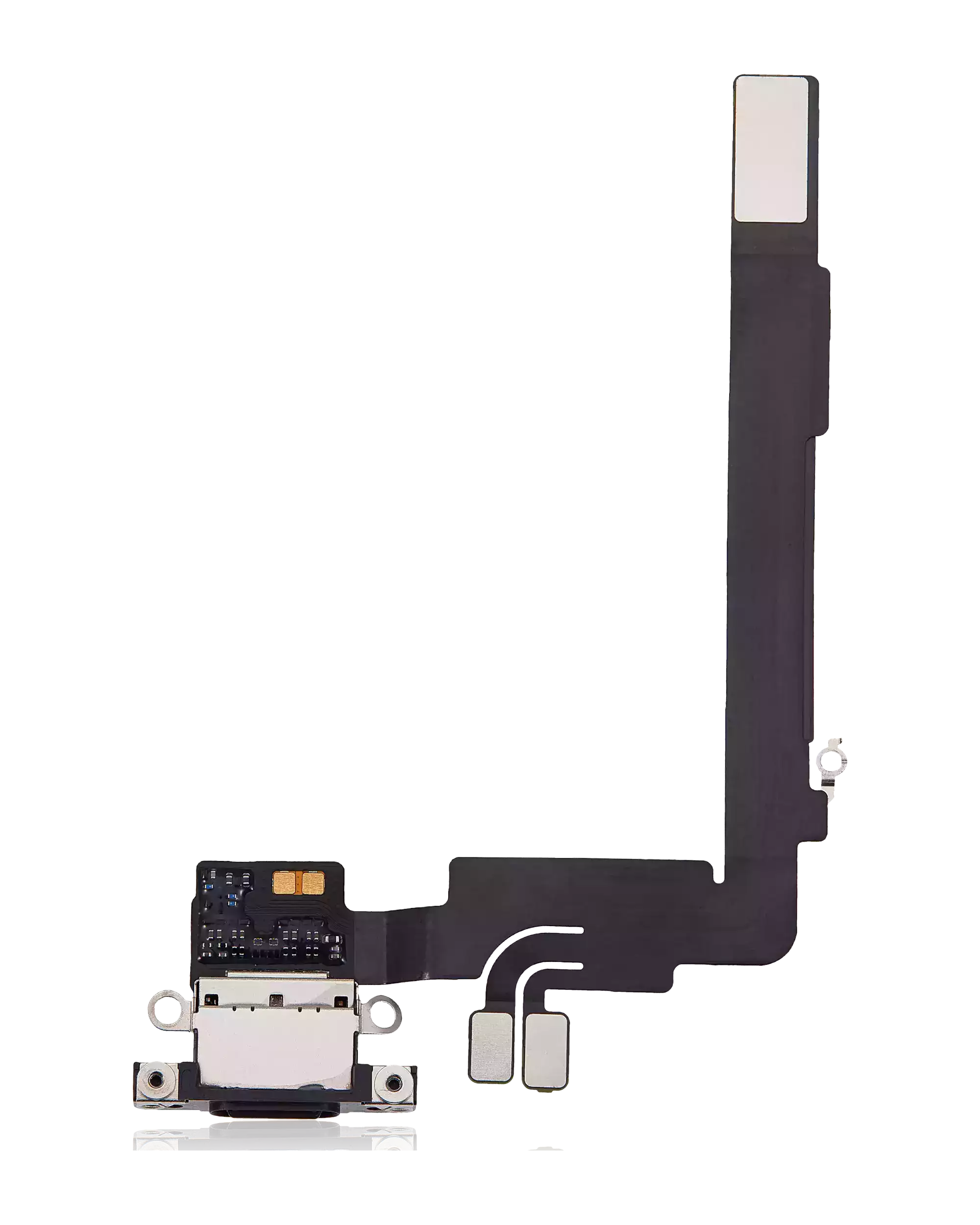 Charging Port Flex Cable Compatible For iPhone 16 Pro Max (Premium) (Black Titanium)