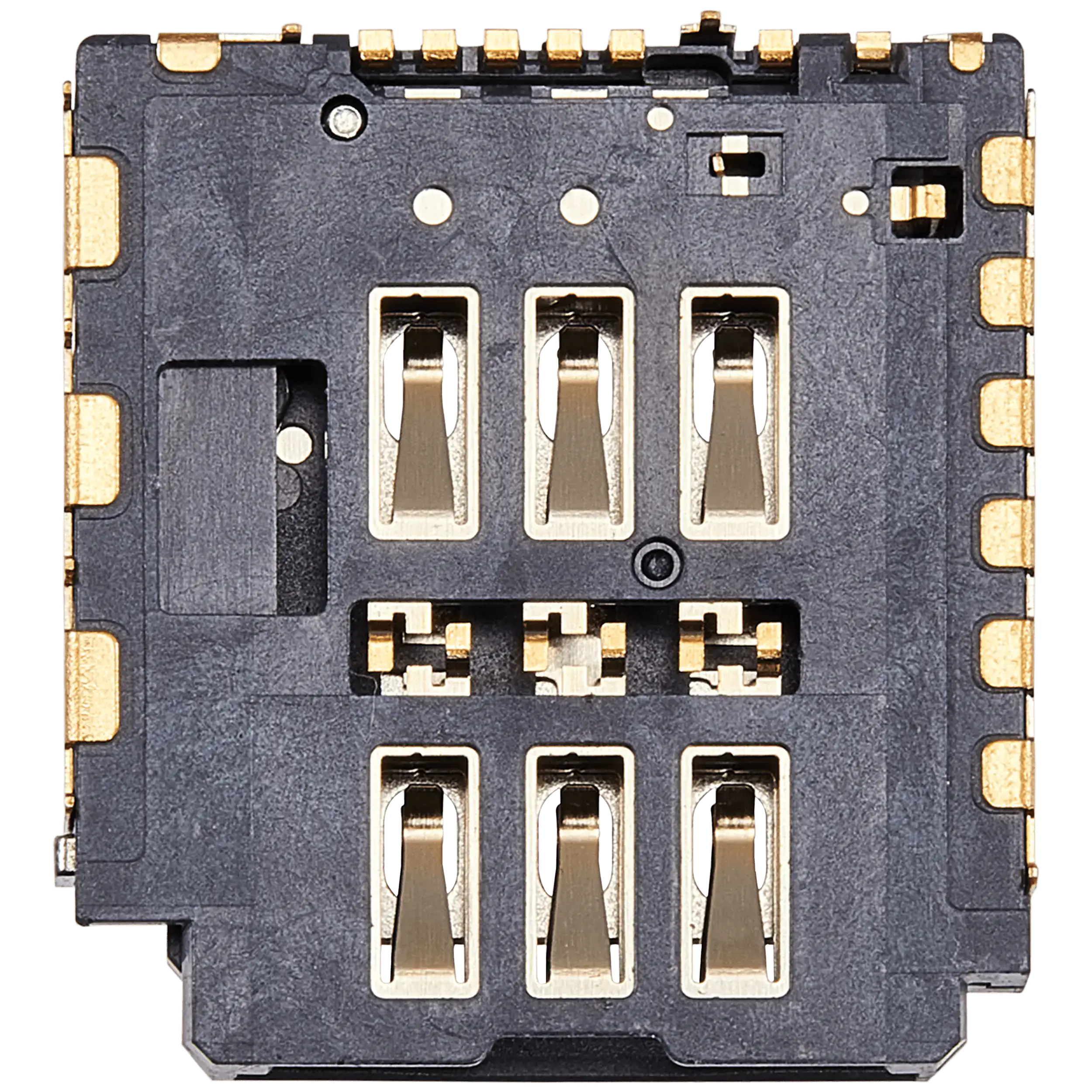 Dual Sim Card Reader Compatible For iPhone 16 Pro / 16 Pro Max